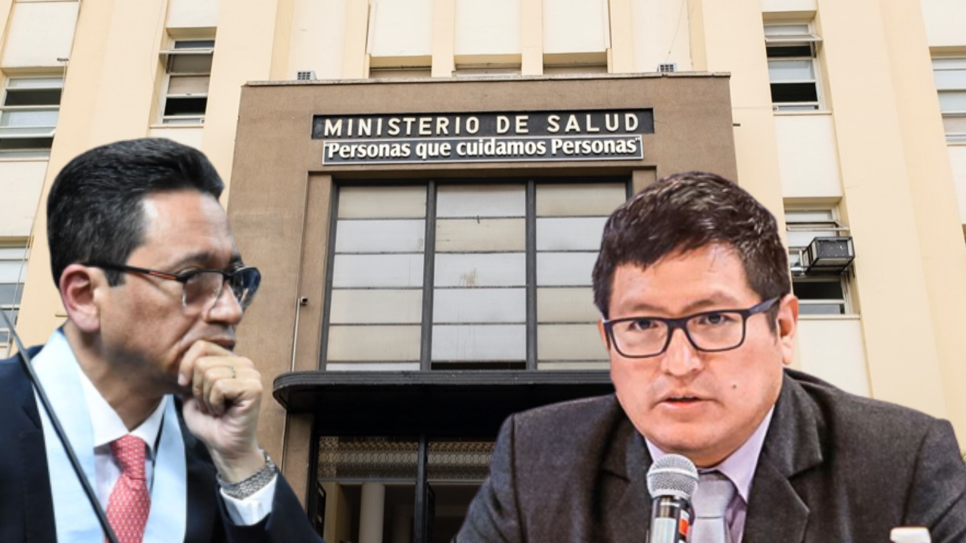 Humberto Abanto, abogado del exministro de Salud.