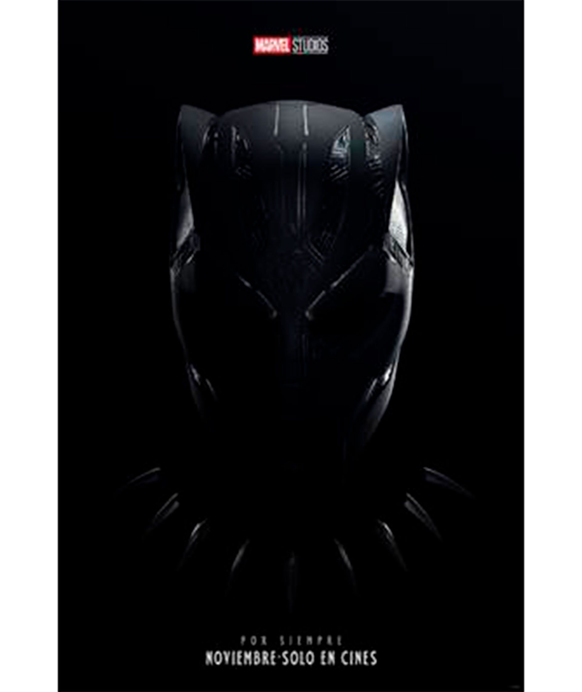 El poster de la anticipada película, Wakanda Forever.