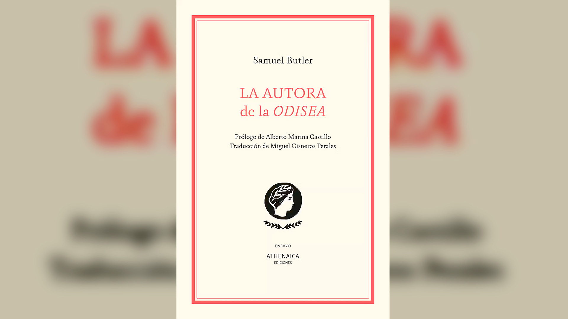 "La autora de la Odisea", de Butler, traducido al castellano.