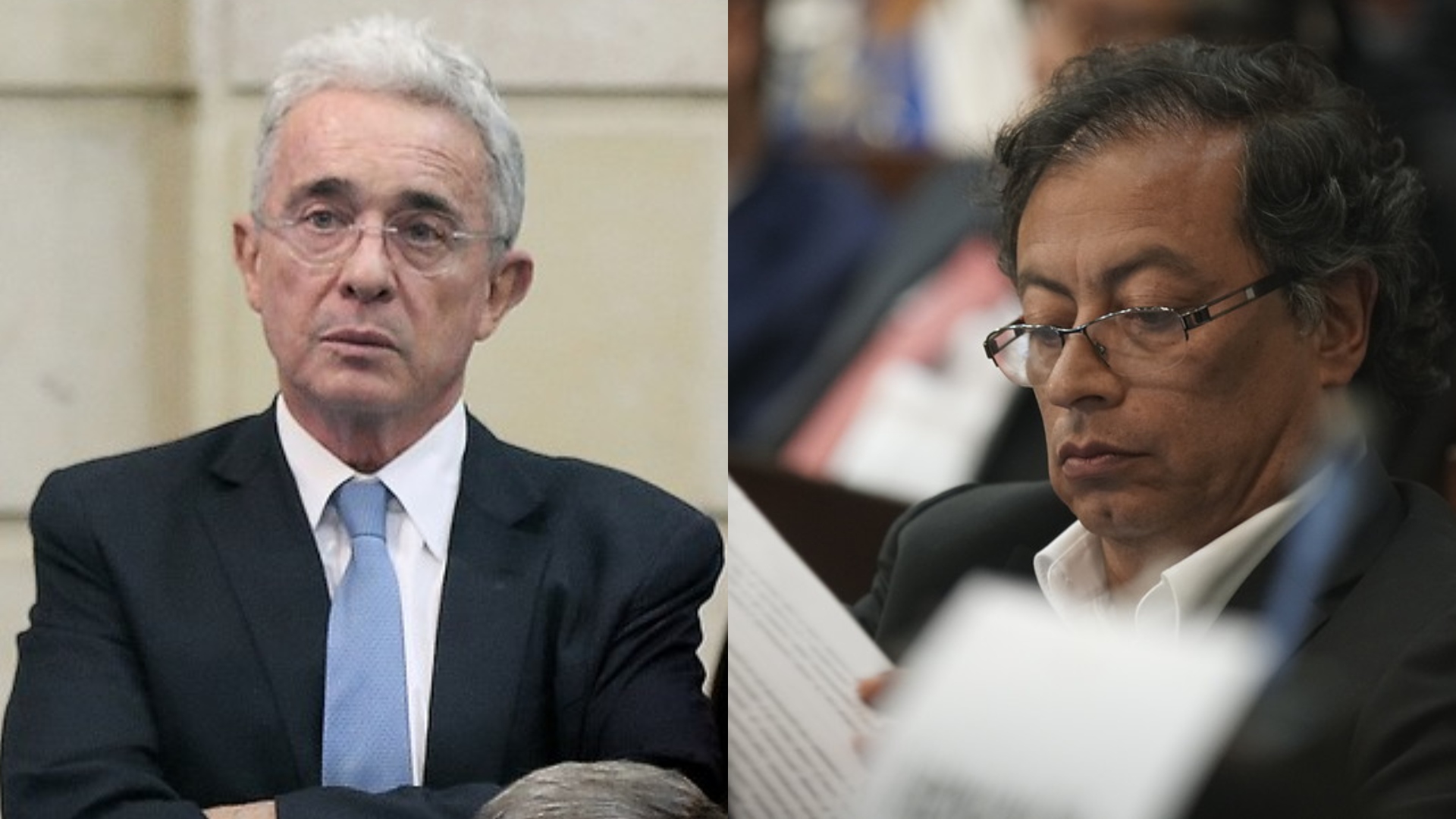 Imagen desfavorable de Álvaro Uribe superó a la de Gustavo Petro, según reciente encuesta