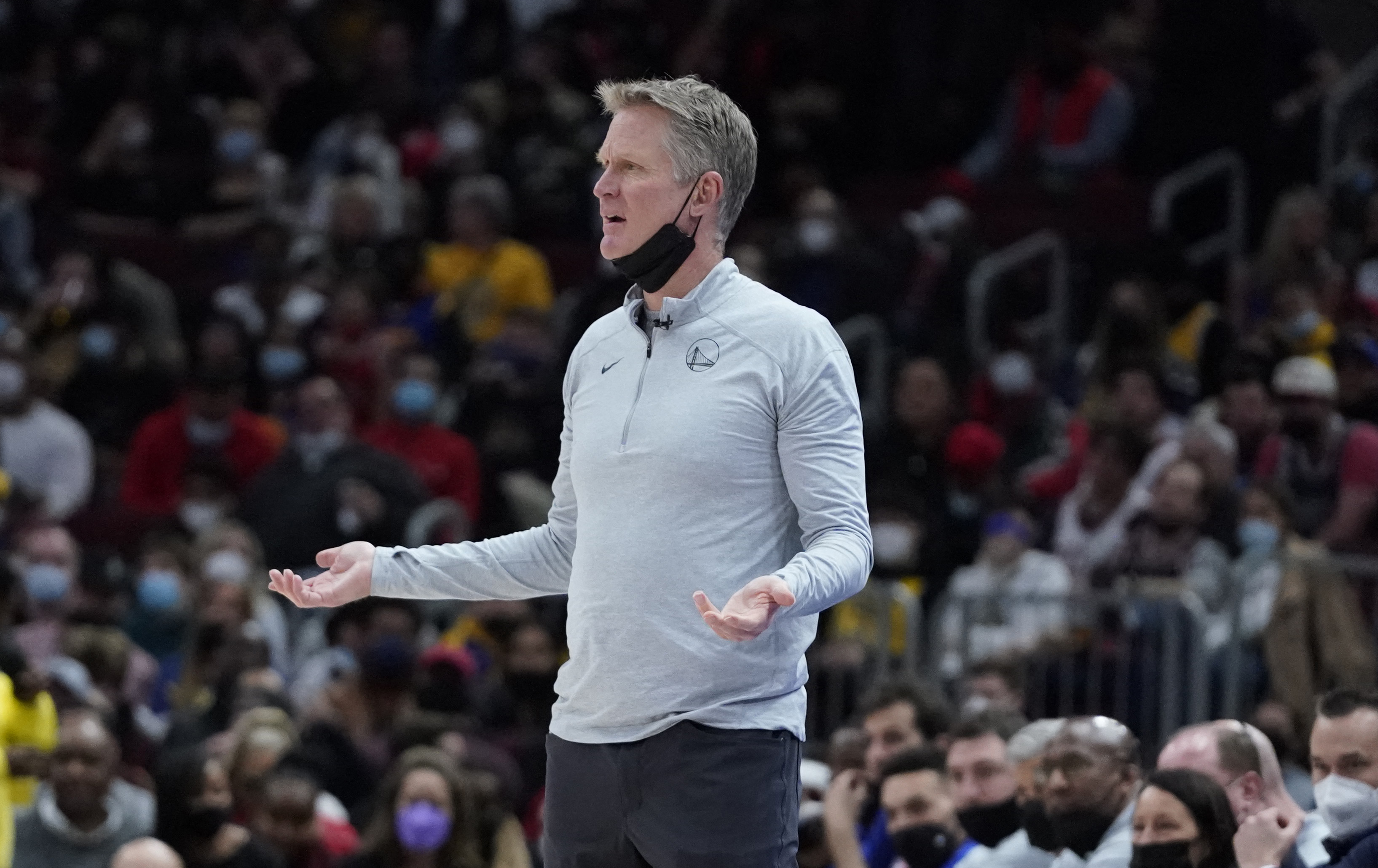 Steve Kerr actual entrenador de los Warriors y ex compañero de Jordan en los Bulls