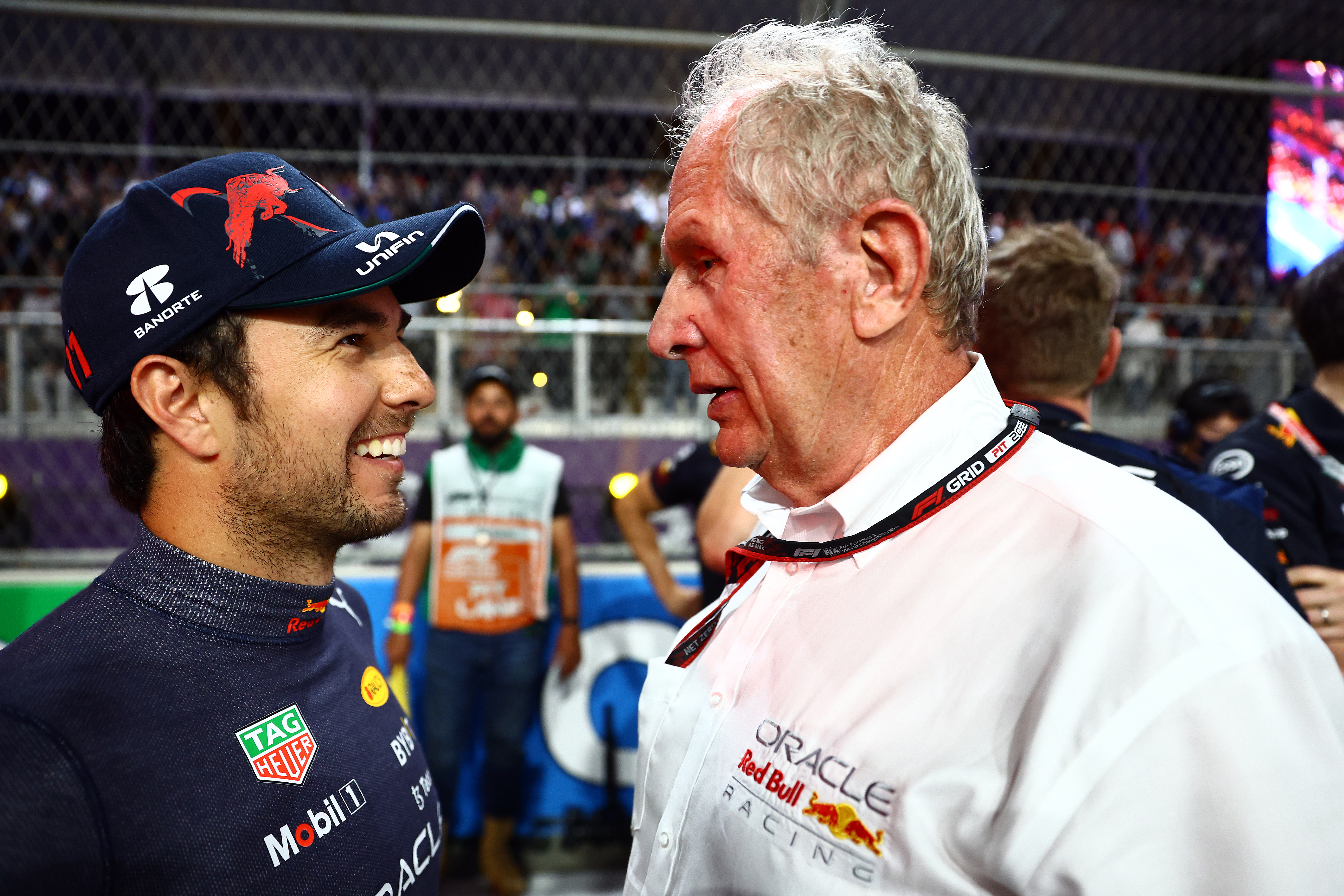 Helmut Marko praised the performance of Checo Pérez at the start of the 2023 season (Photo: Getty Images)