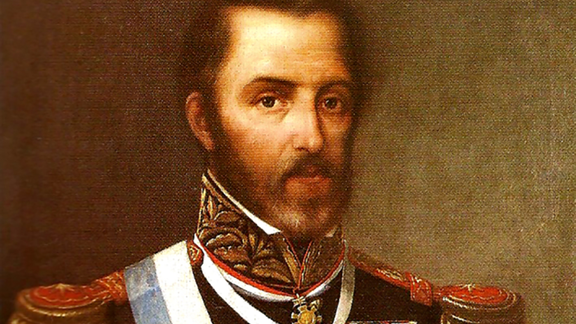 Juan Lavalle, de destacada actuación en la batalla, donde murió su hermano menor. fue el que recogió los efectos personales de Brandsen.