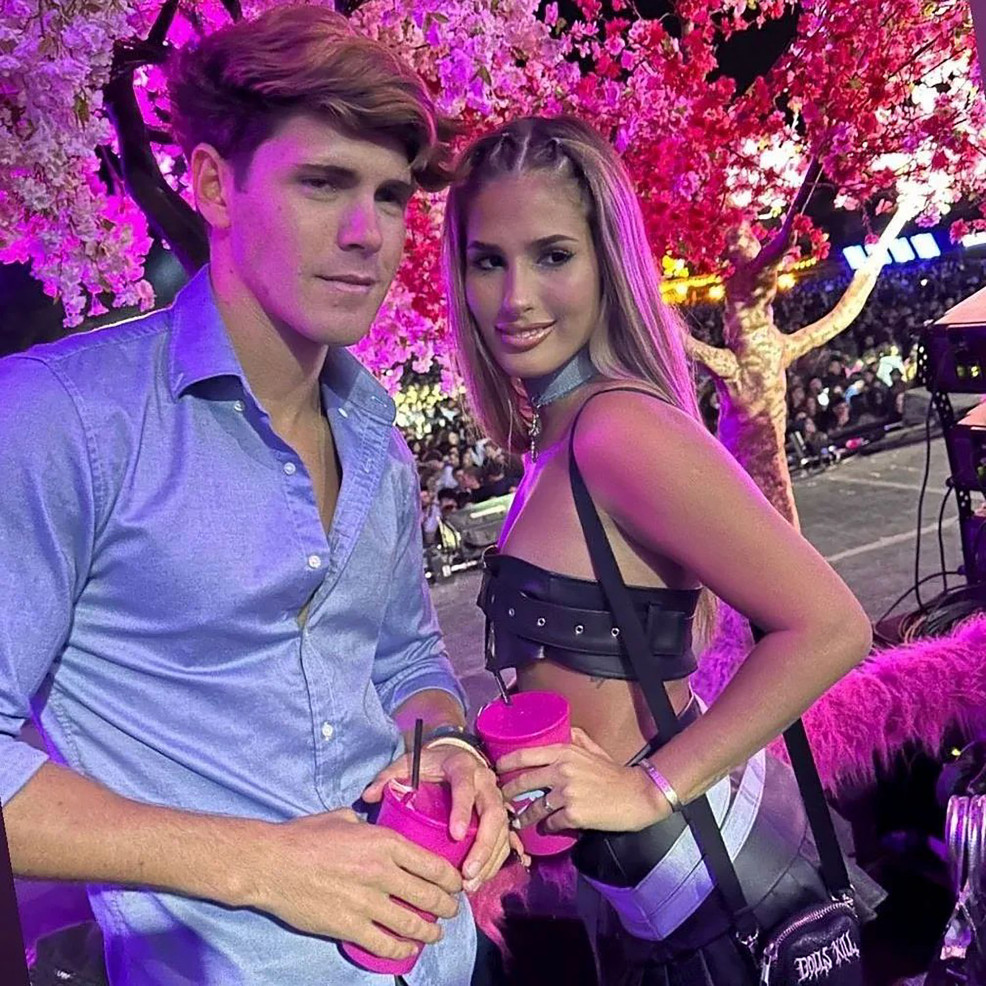 Marcos Ginocchio y Julieta Poggio 