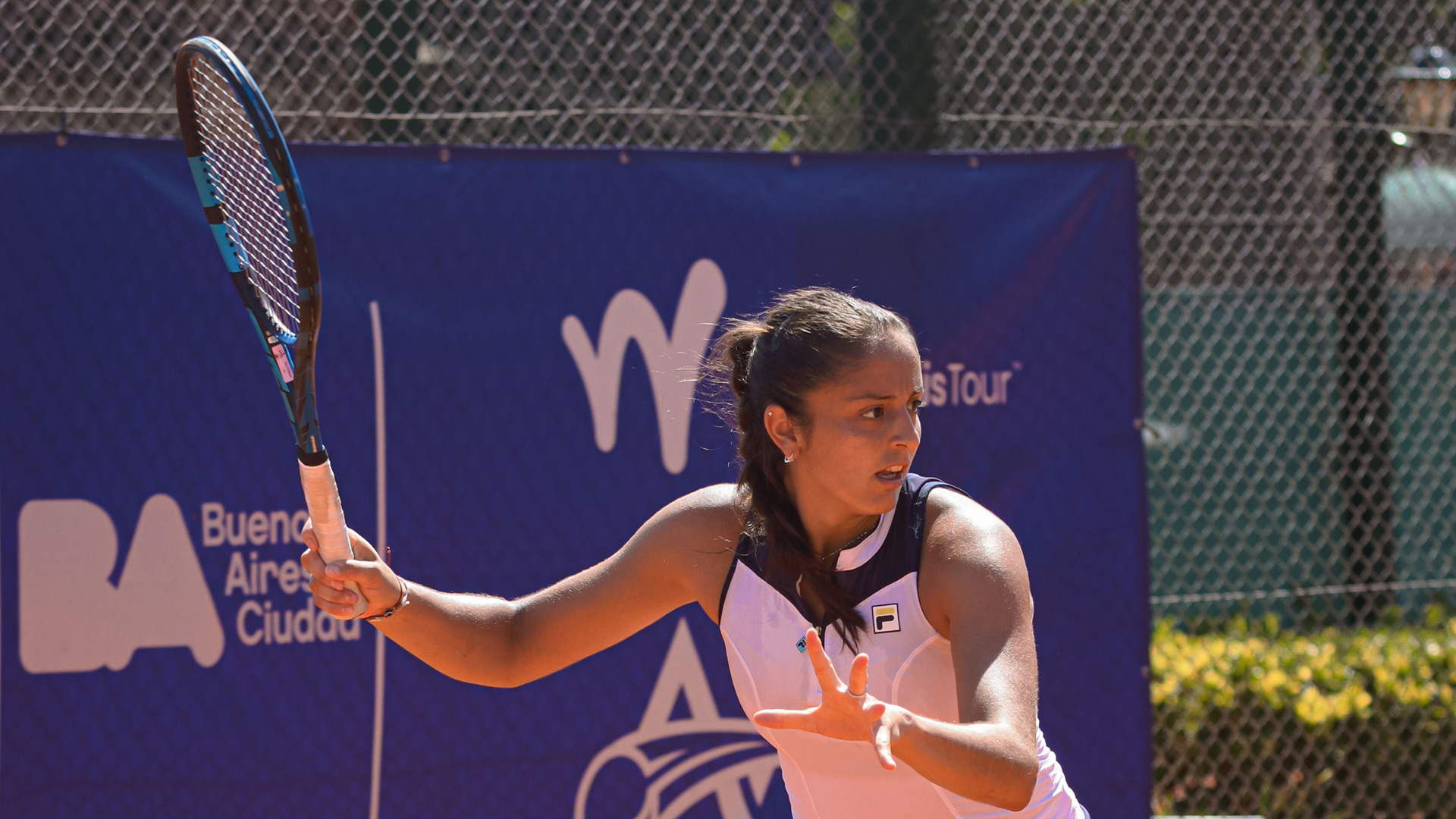 Jazmín Ortenzi y Luisina Giovannini disputarán este domingo la final del W35 de Buenos Aires II