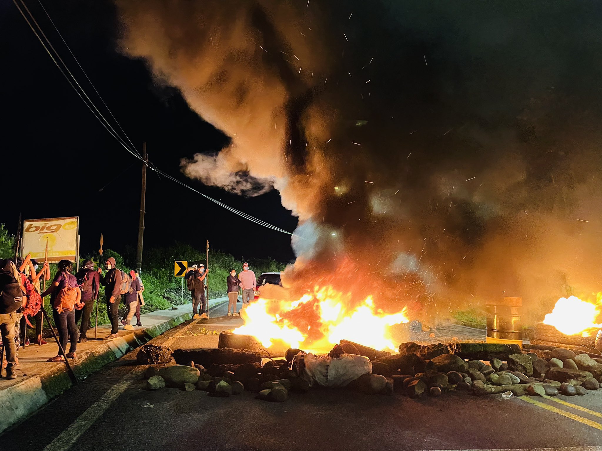 Indígenas De Ecuador Comenzaron Un Protesta Y Cortes De Ruta Por Tiempo Indefinido Contra 4230