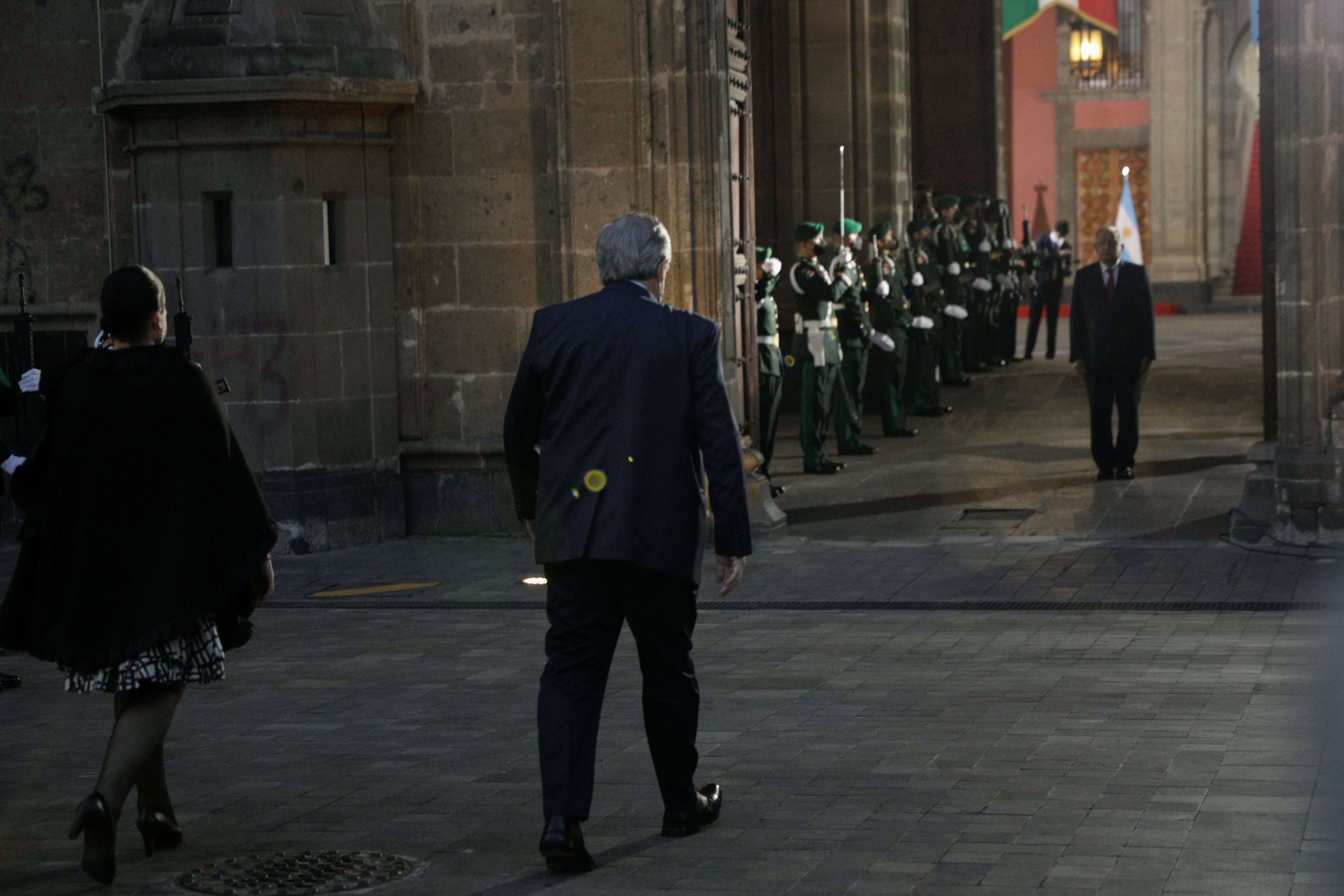 Palacio Nacional, Ciudad de México, 23 de febrero de 2021.