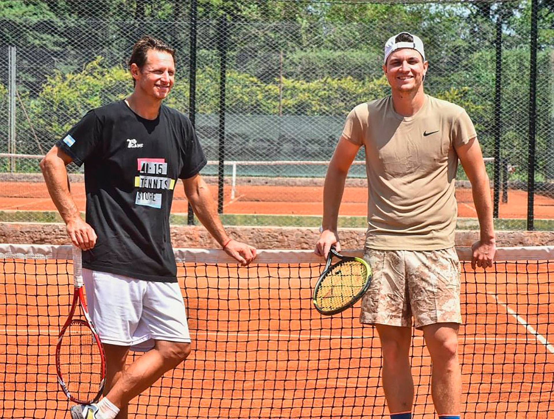 El ex tenista argentino trabaja junto a Miomir Kecmanović con el objetivo de sorprender en Ronald Garros
