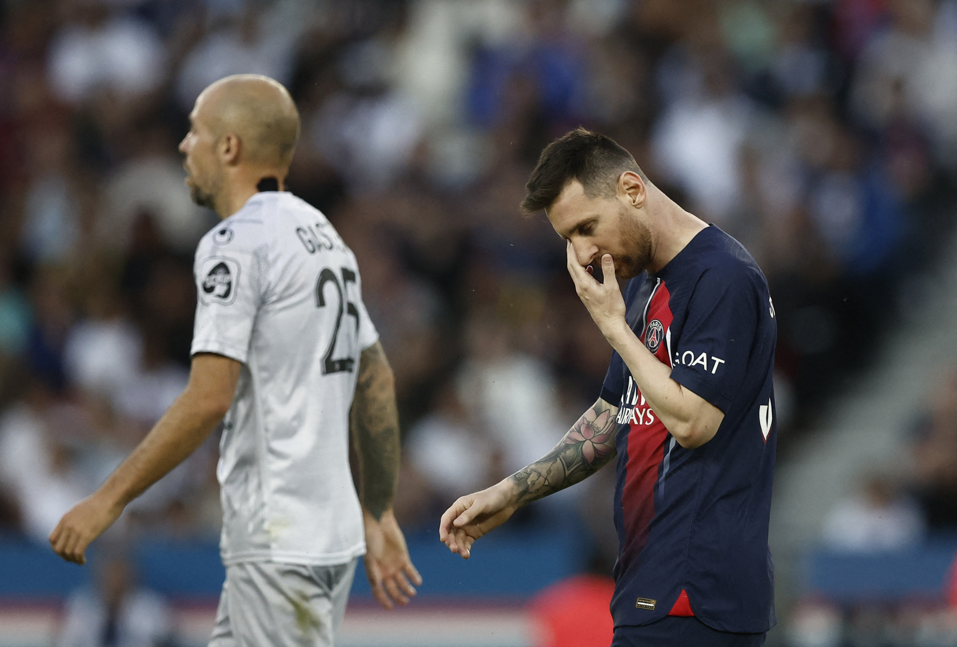 En la despedida de Lionel Messi, PSG perdió 3-2 con Clermont en Parque de los Príncipes