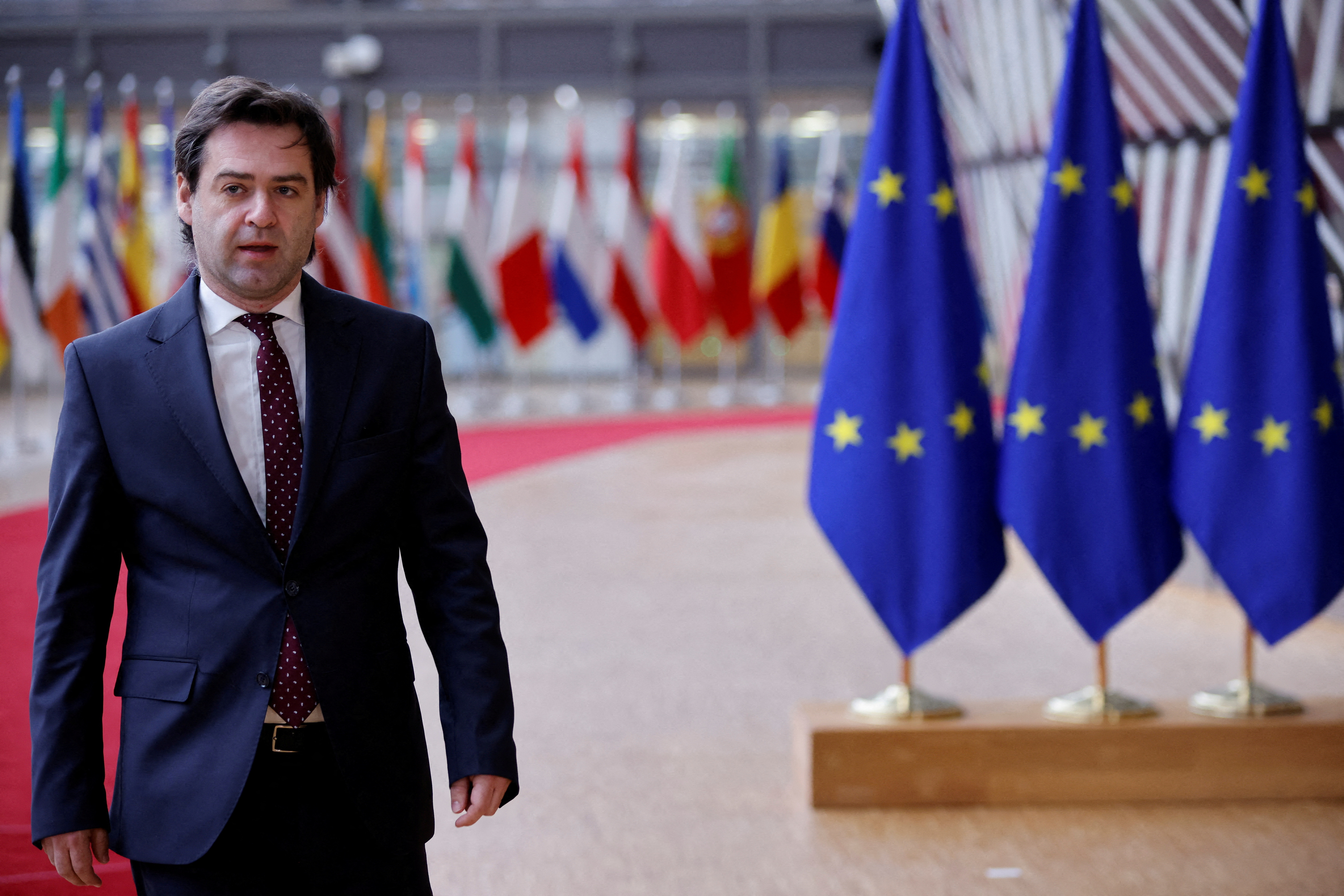 El ministro de Exteriores de Moldavia, Niku Popescu, pidió a la UE sancionar a los oligarcas moldavos que apoyan a Rusia (REUTERS/Johanna Geron)