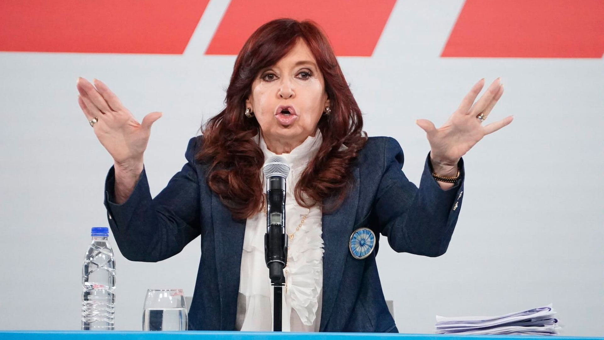 Cristina Kirchner lanzó críticas muy duras contra el gobierno nacional (Franco Fafasuli)