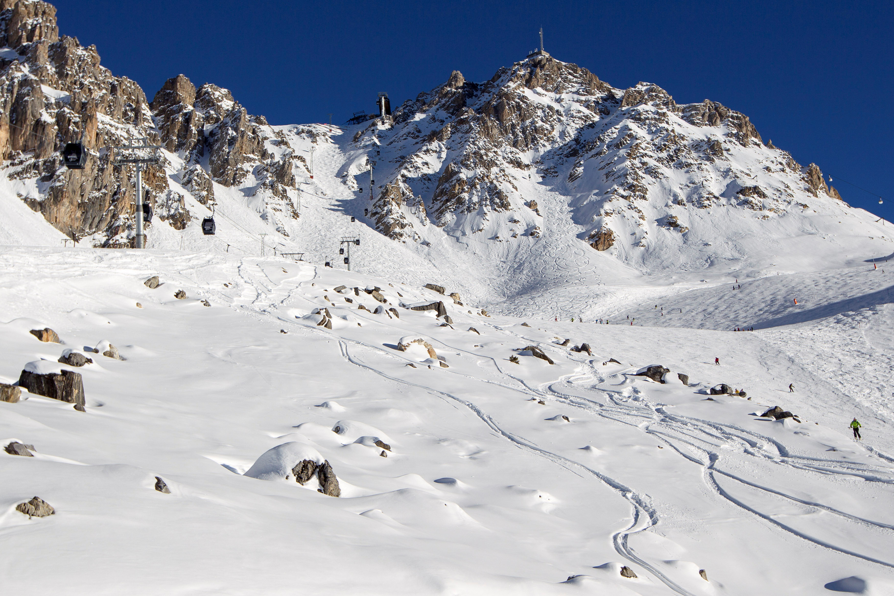 La pista de esquí de Meribel, en los Alpes franceses (REUTERS)