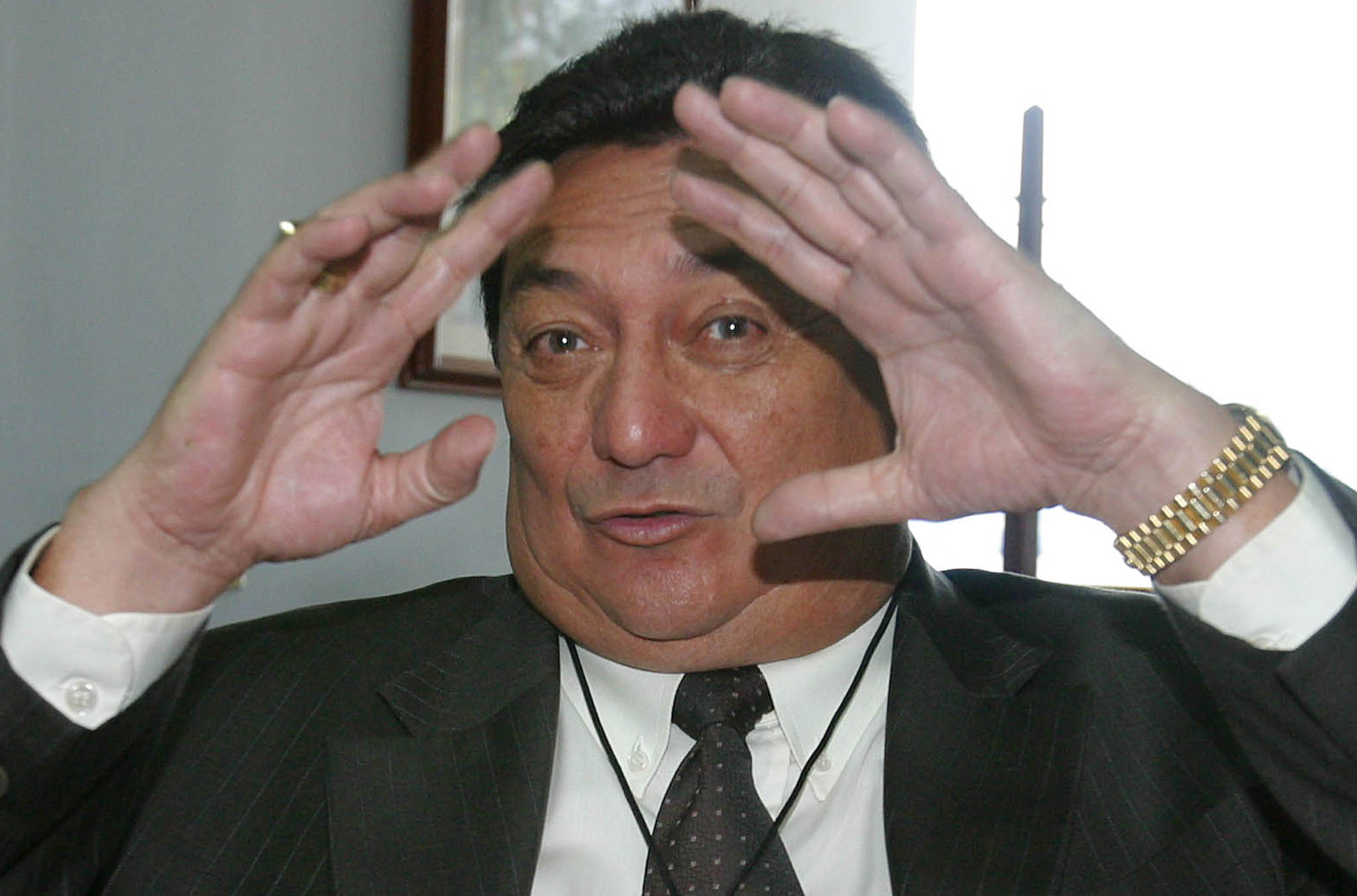 La Fiscalía llamó a juicio al exgobernador de Arauca, Julio Enrique Acosta Bernal, por presuntas irregularidades en contratación. (JOSE RUIZ-COLPRENSA).