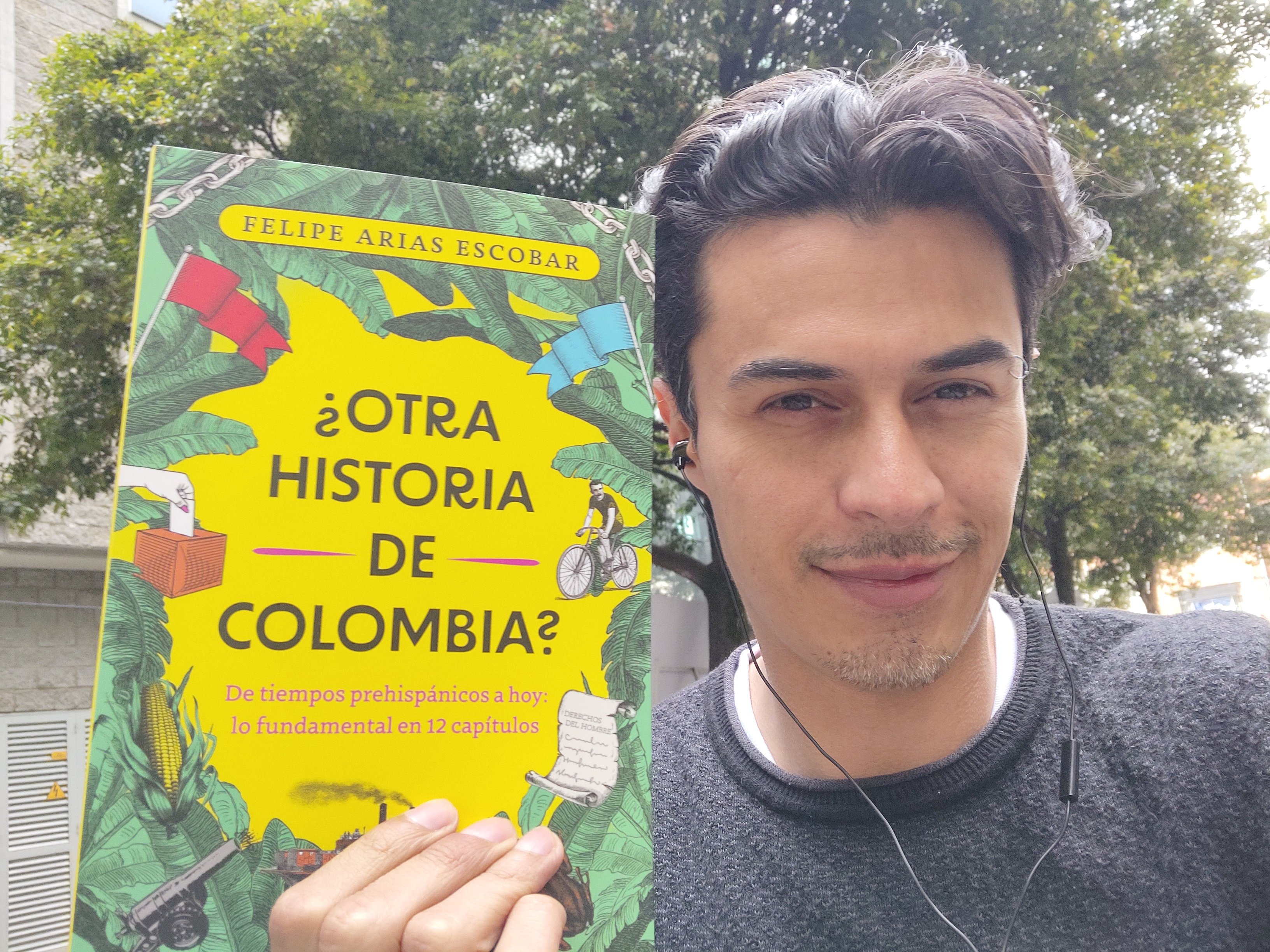 Felipe Arias Escobar presenta en la FILBo 2023 “¿Otra historia de Colombia?”