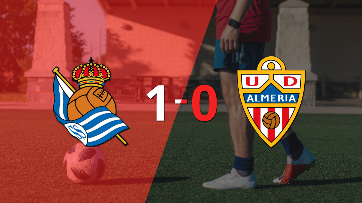 Apretada victoria de Real Sociedad frente a Almería
