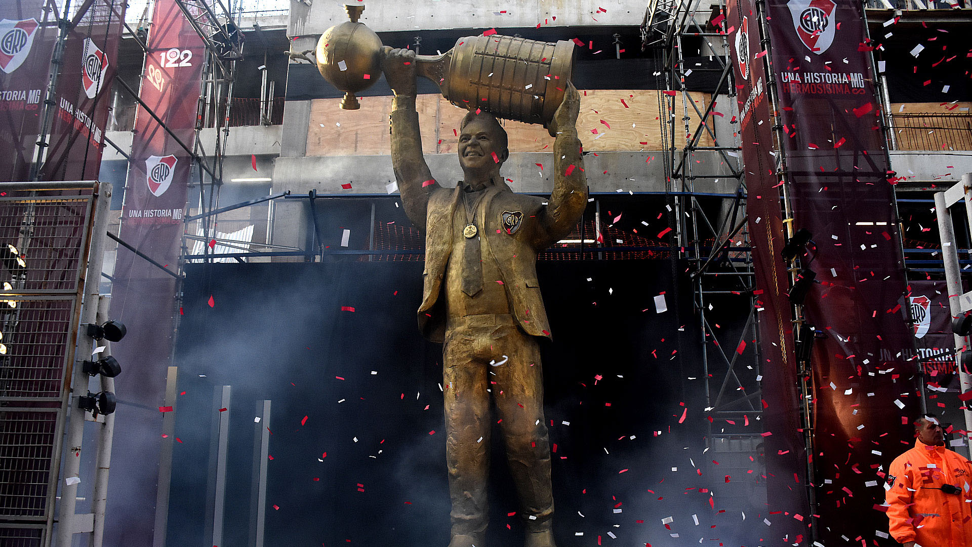 Las 30 mejores fotos de la histórica presentación de la estatua de Marcelo Gallardo en River Plate