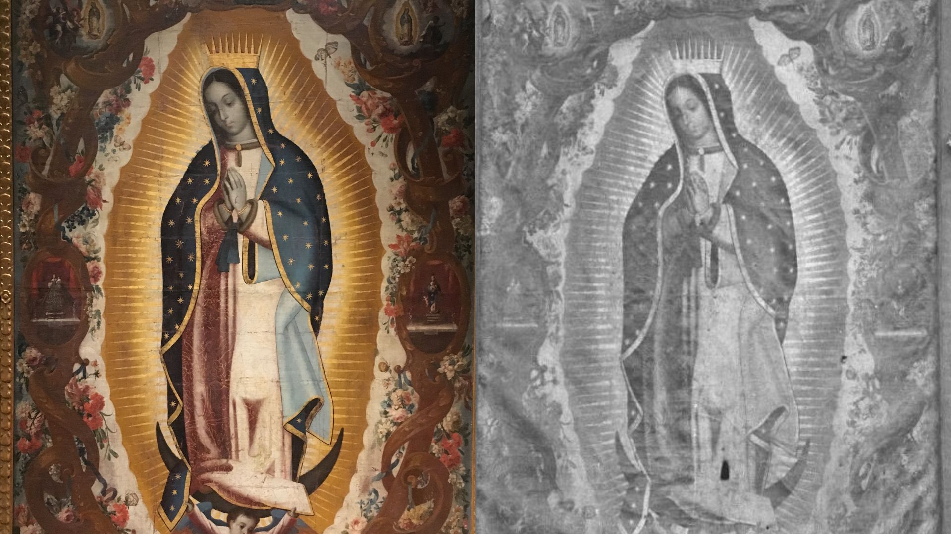 La virgen de Guadalupe es una de las representaciones más populares de la virgen María (Composición /Ojo Público)
