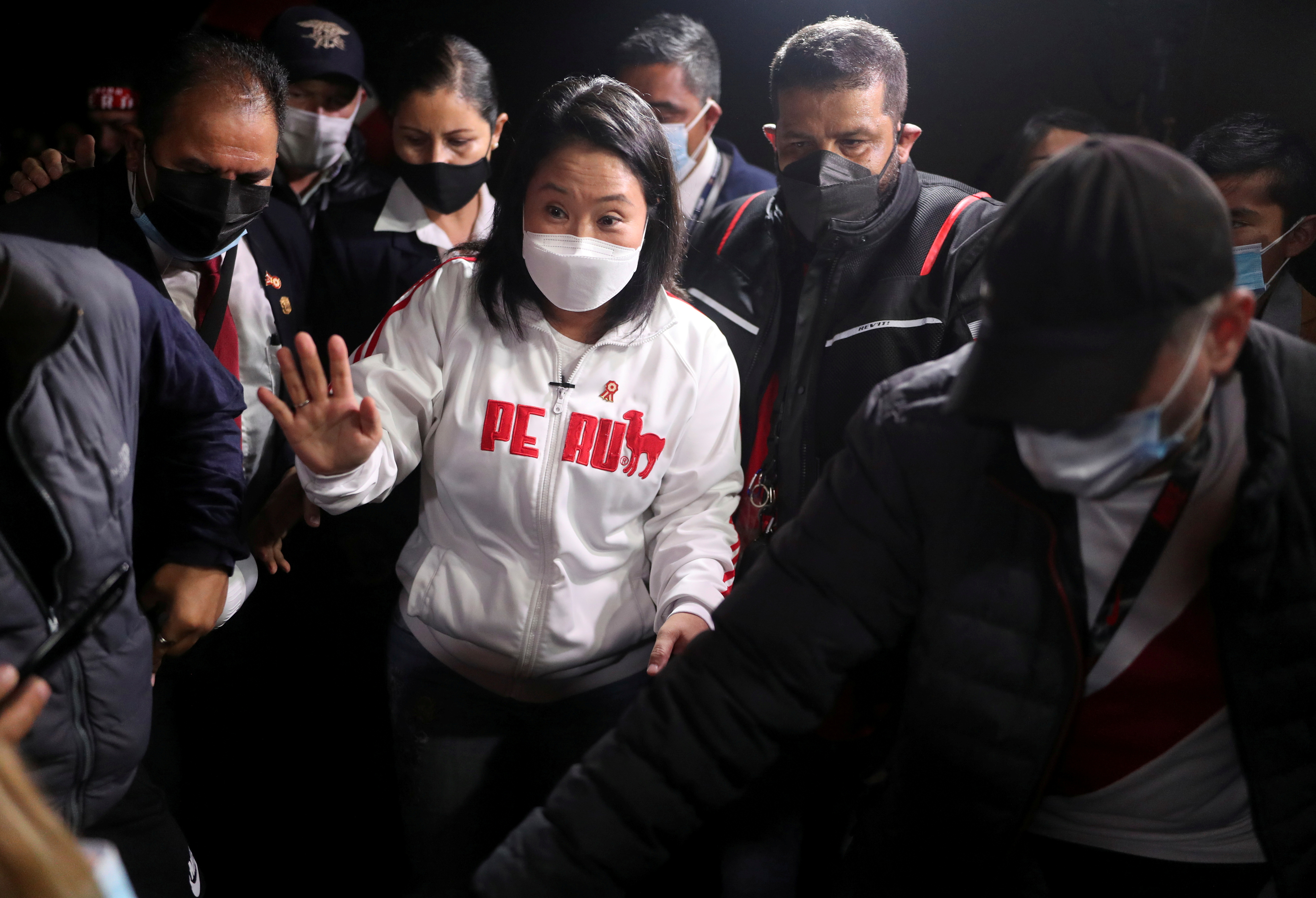 La candidata de Fuerza Popular, Keiko Fujimori. REUTERS/Sebastian Castaneda/File Photo