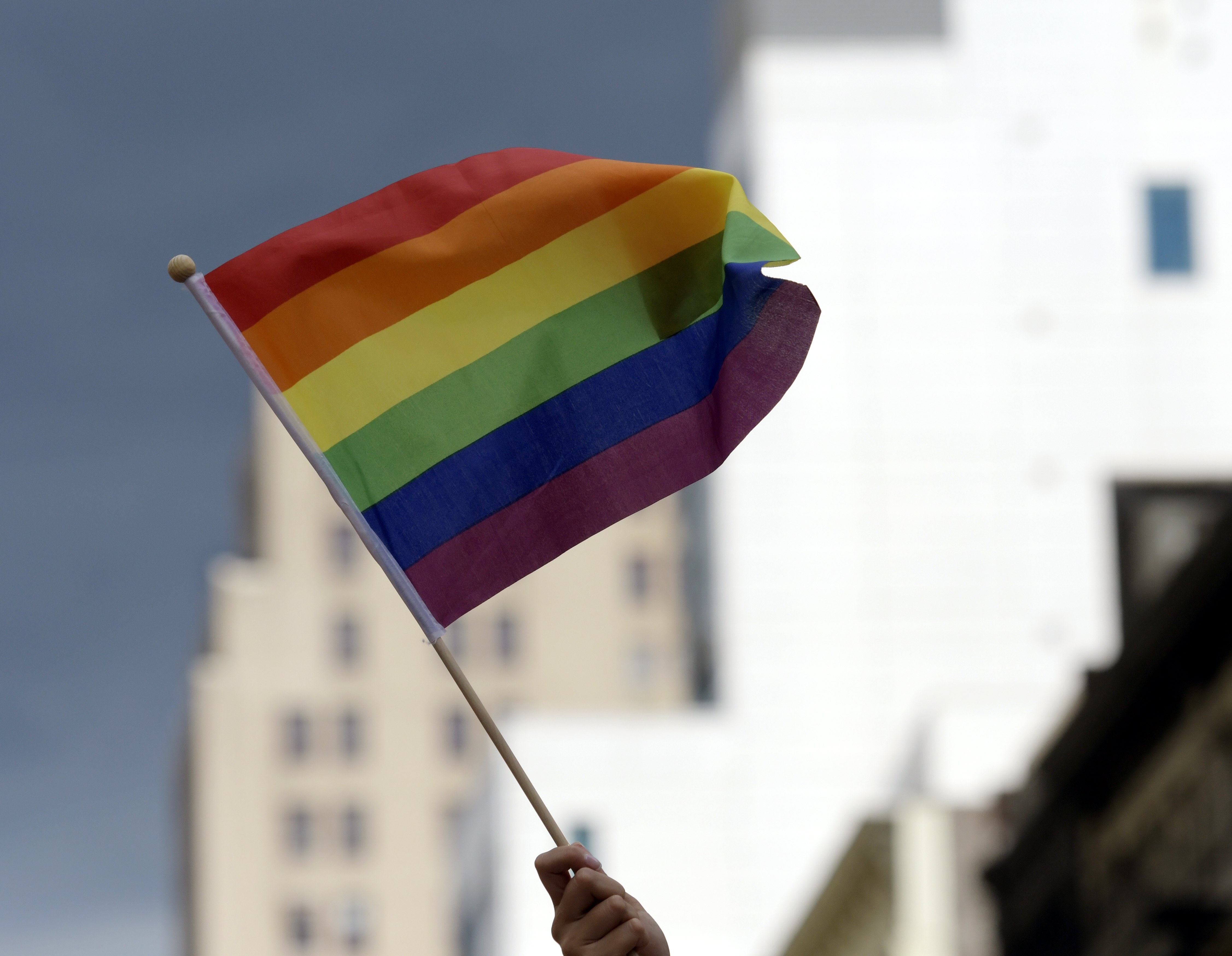 Este martes es el Día Internacional del Orgullo LGBT+. EFE/Porter Binks/Archivo
