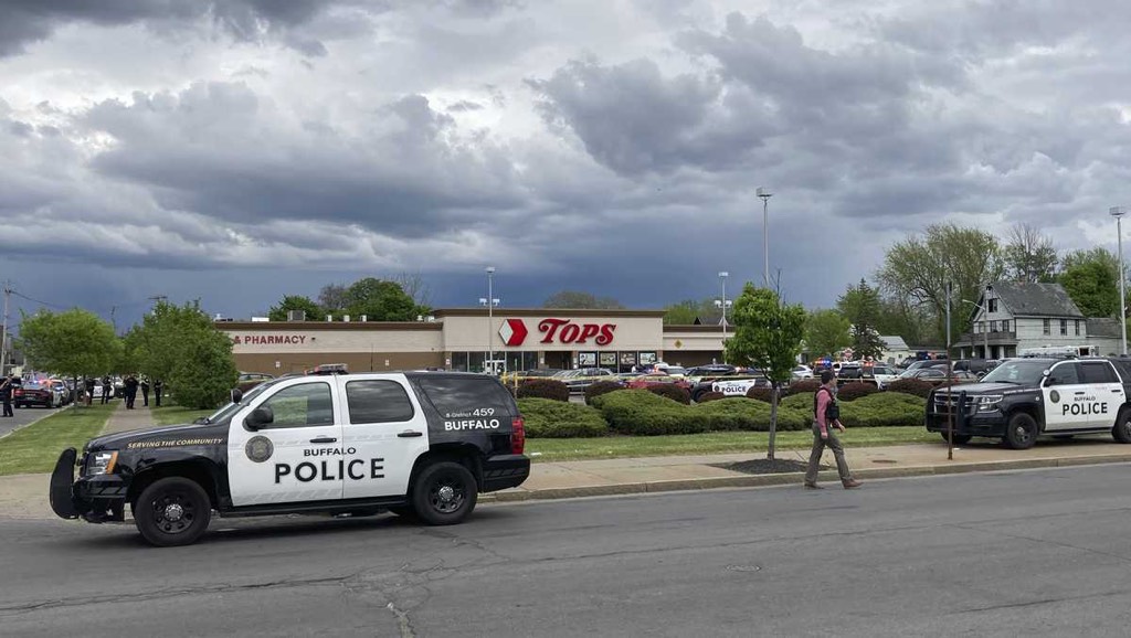 El supermercado Top donde ocurrió el tiroteo, em Buffalo, Nueva York 