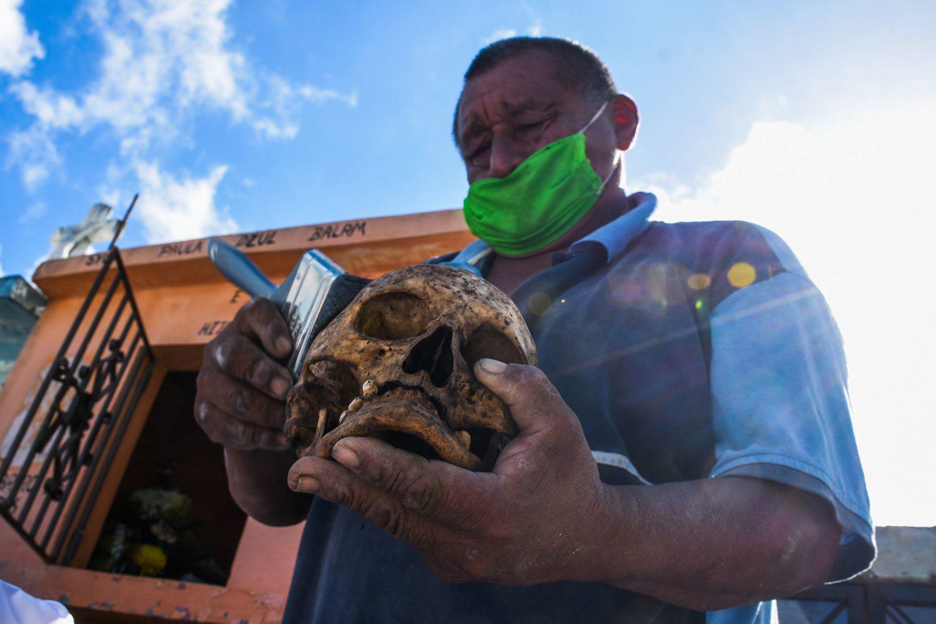Pomuch, Campeche, México. 26 de octubre de 2020.