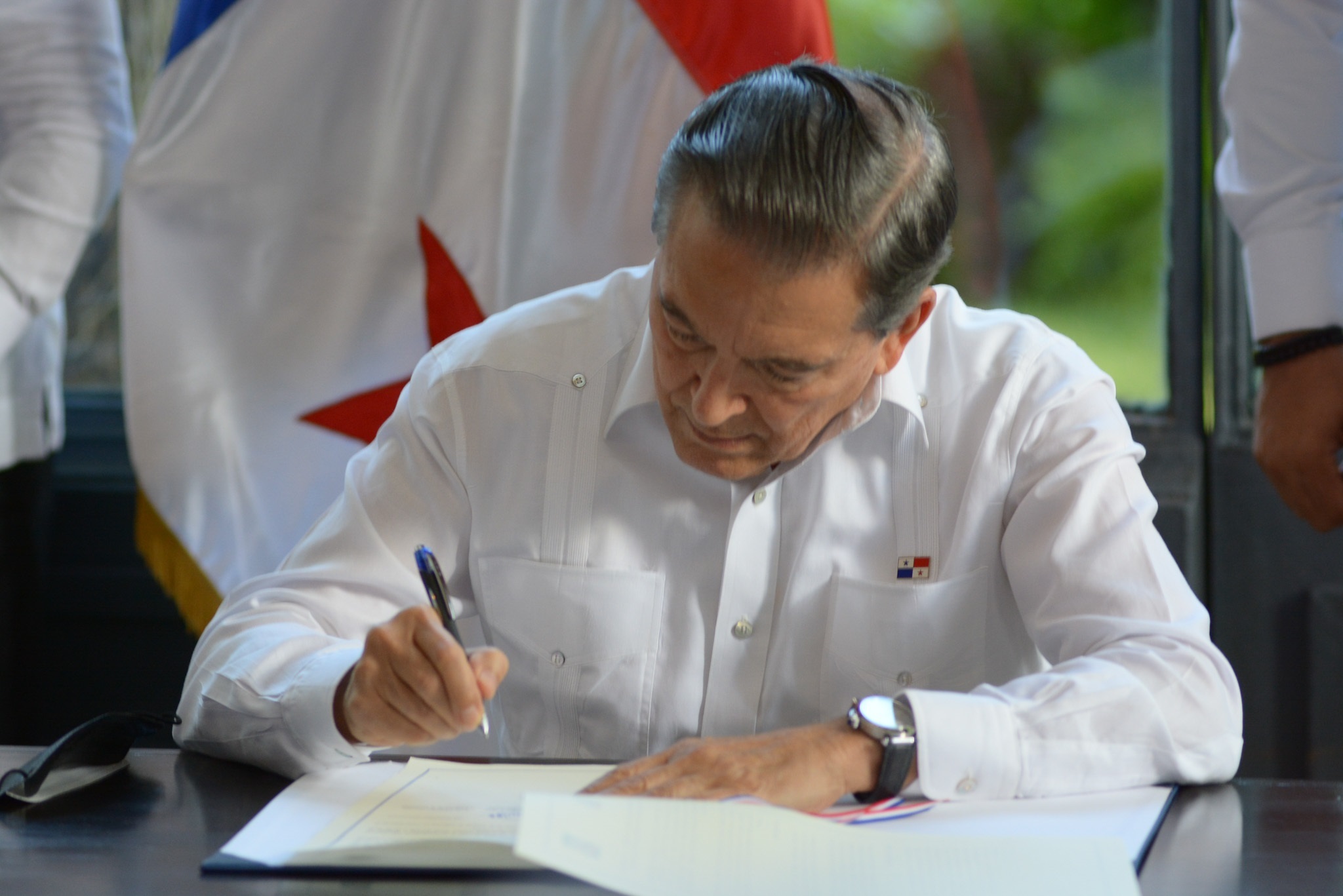 Imagen de archivo del presidente de Panamá, Laurentino Cortizo. EFE/Aneudy Tavárez