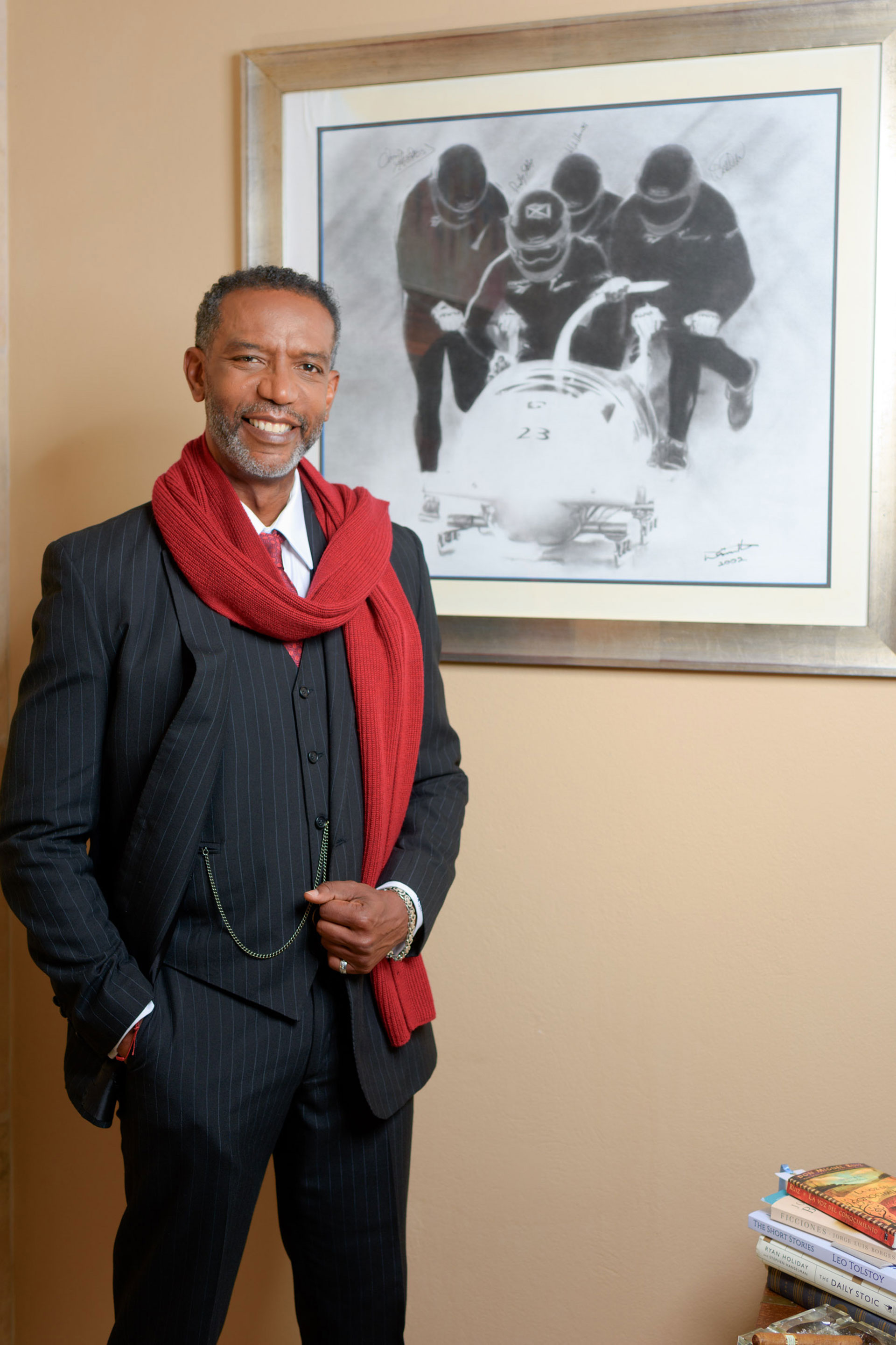 Nelson Christian Stokes is a four-time Olympian representing Jamaica (JBSF)