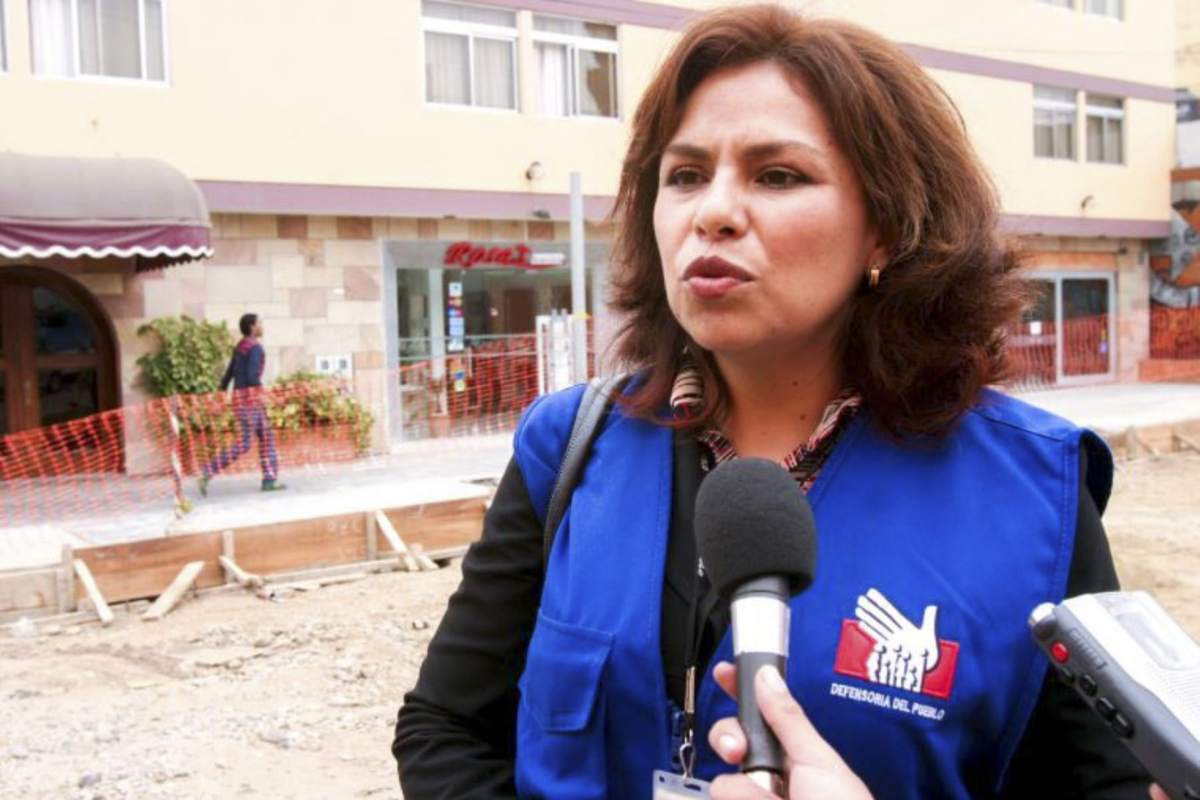 Eliana Revollar, encargada de la Defensoría del Pueblo, señaló que ambos ministros no están aptos para el puesto. Foto: Andina.
