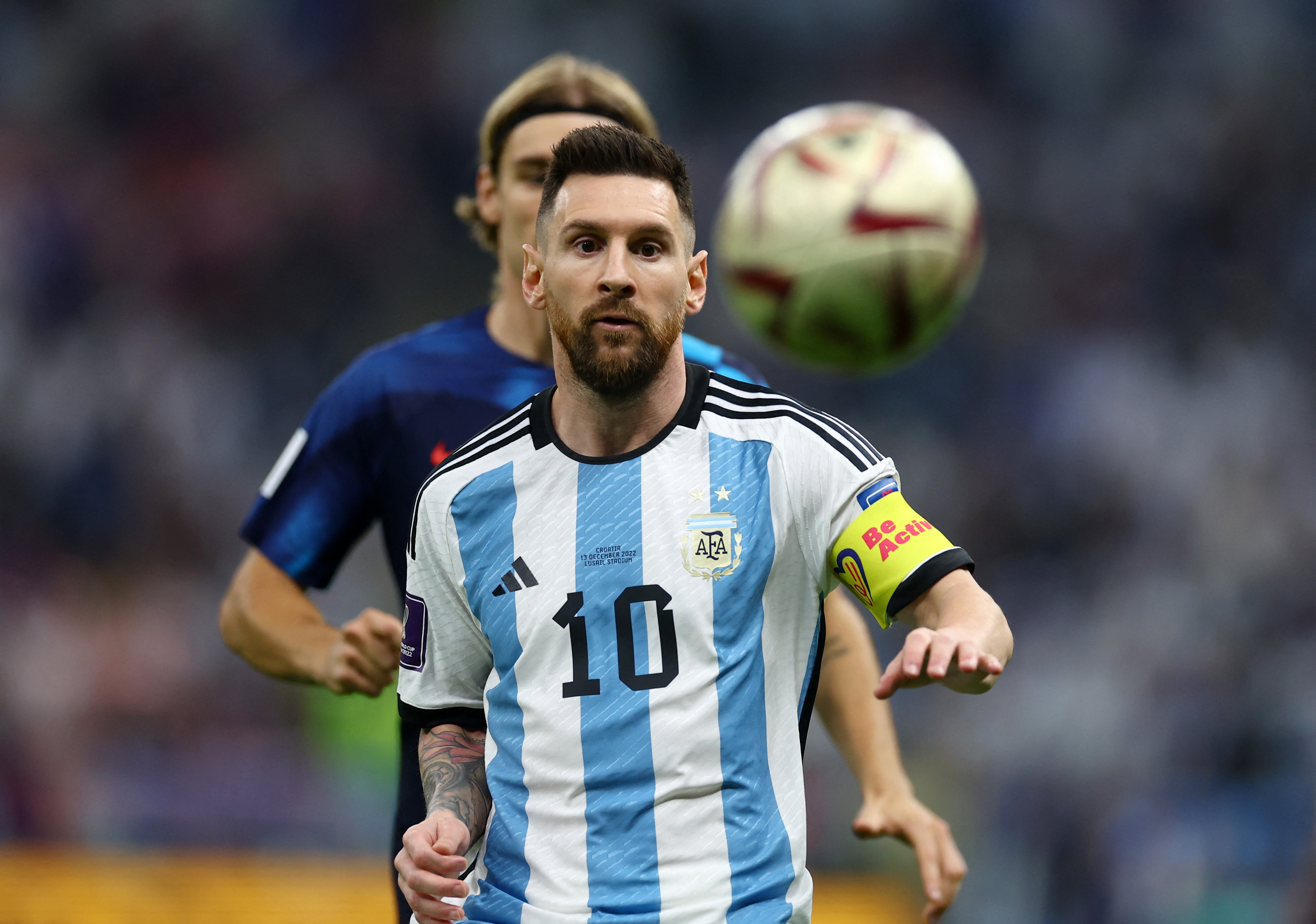 Leo Messi como siempre es la llave del conjunto argentino