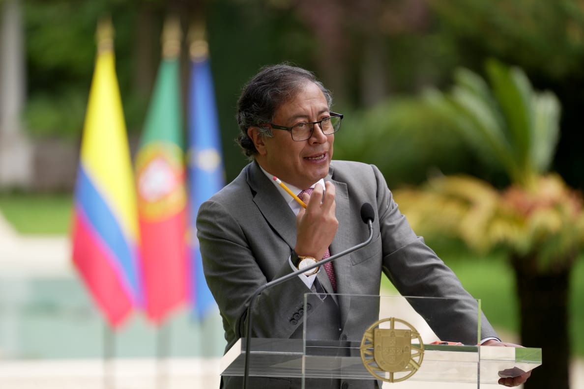 Gustavo Petro aseguró que la inflación de alimentos en Colombia es negativa, y le llovieron críticas