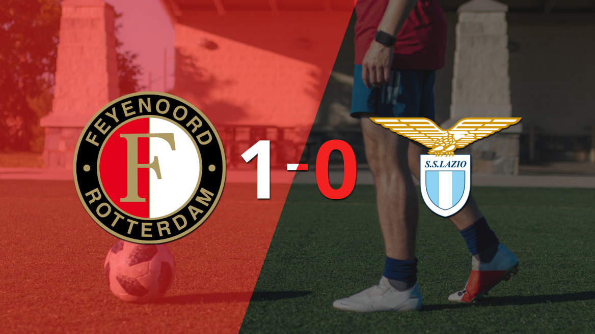 Apretada victoria de Feyenoord frente a Lazio