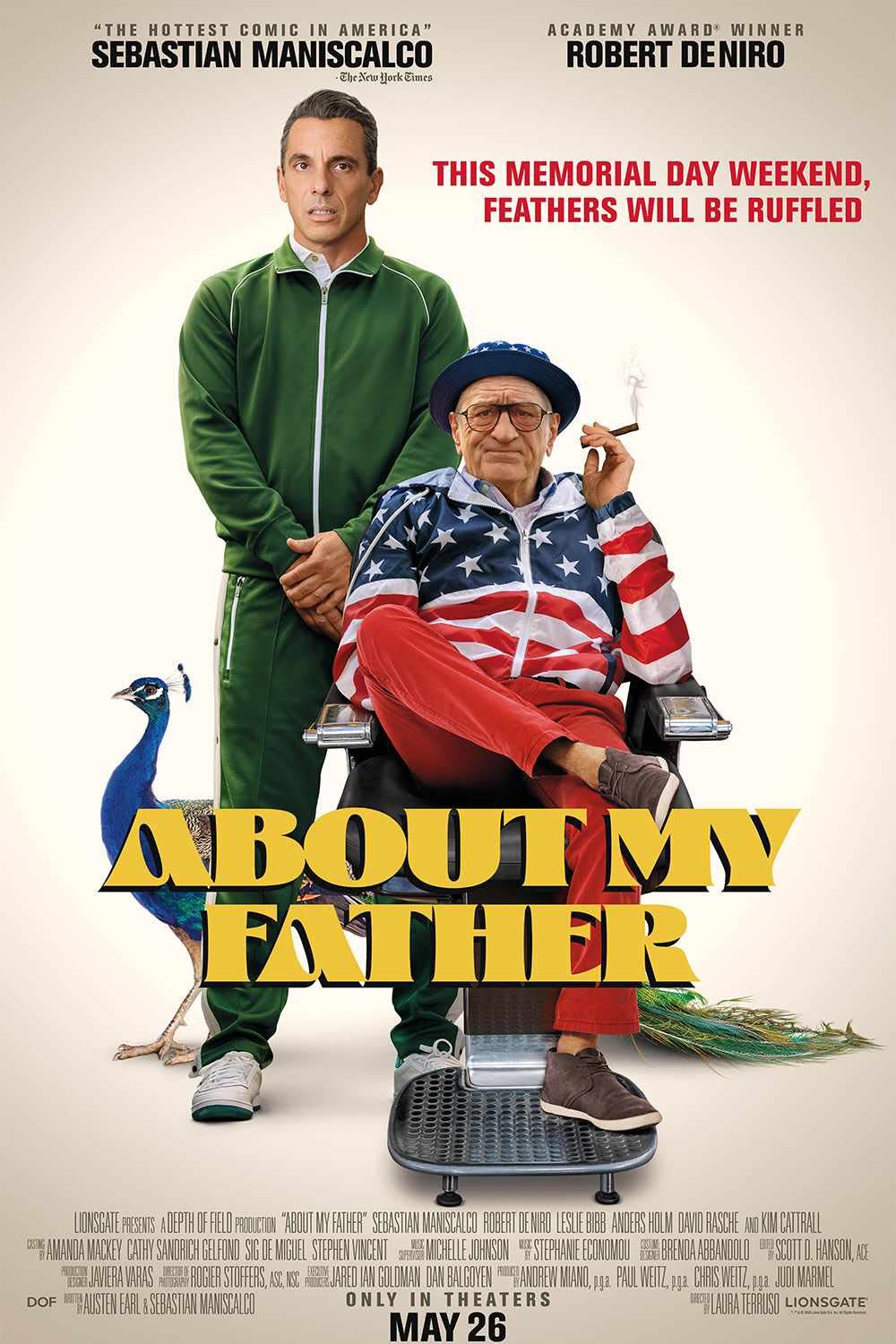 Robert compartió la noticia de su séptimo hijo durante una conversación sobre su siguiente película "About My Father"