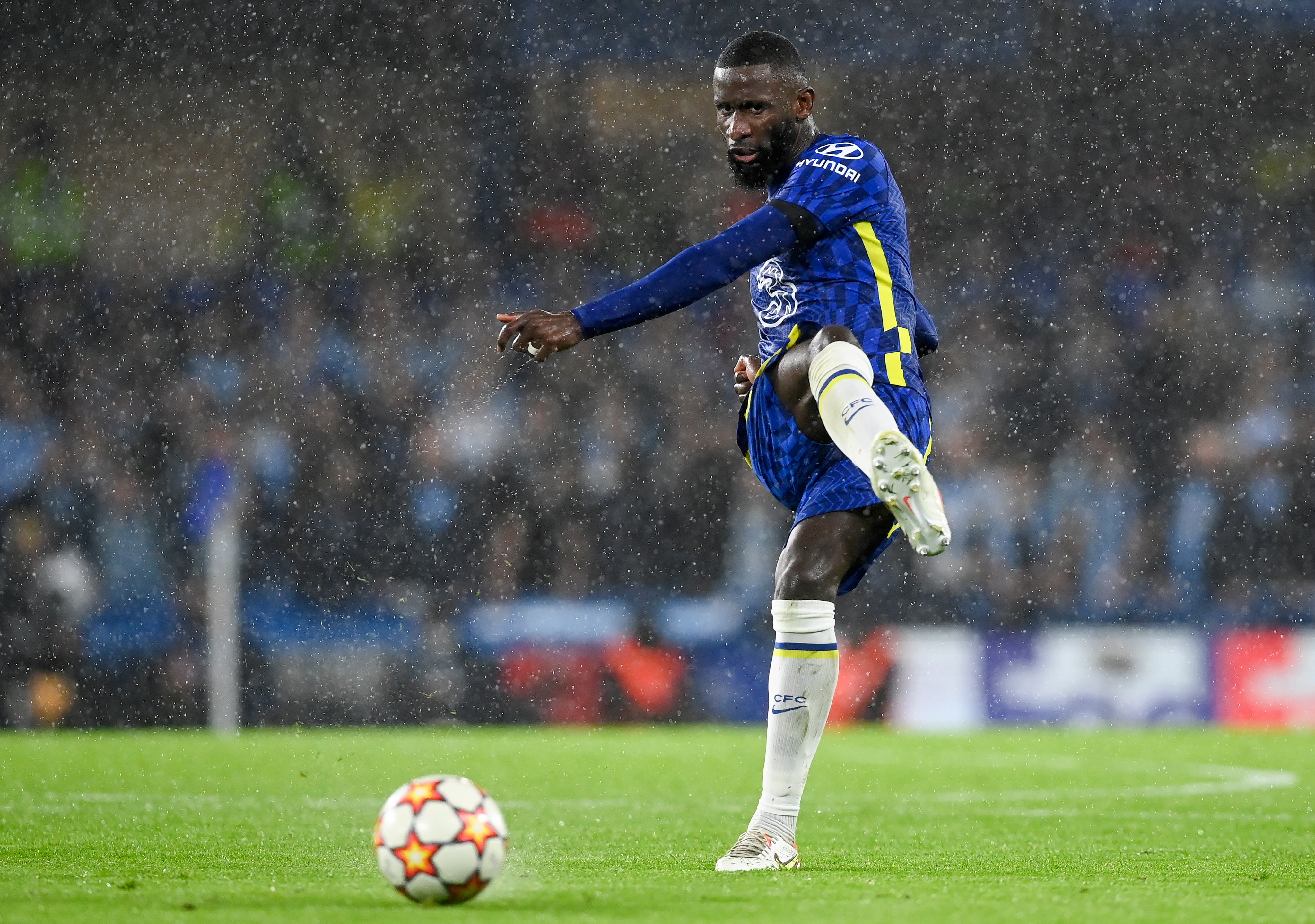 El jugador del Chelsea ,Antonio Rudiger, en una foto de archivo. EFE/EPA/Neil Hall
