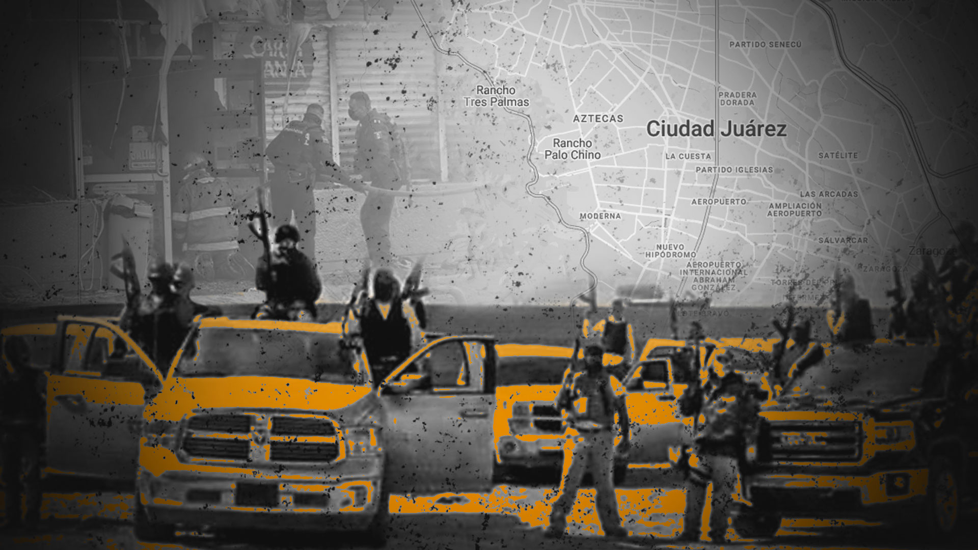 Ciudad Juárez vive desde 2008 en una ola de violencia por la guerra entre Mexicles, Artistas asesinos y Aztecas