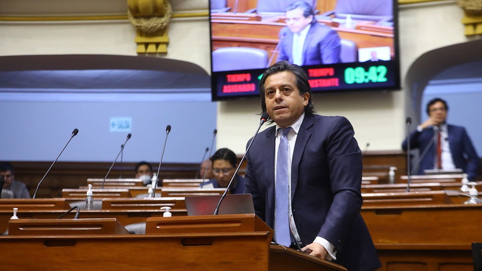 Congreso admitió a debate la tercera moción de vacancia contra Pedro Castillo