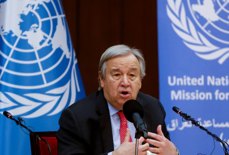 Secretario general de Naciones Unidas, António Guterres (REUTERS/Ahmed Saad)