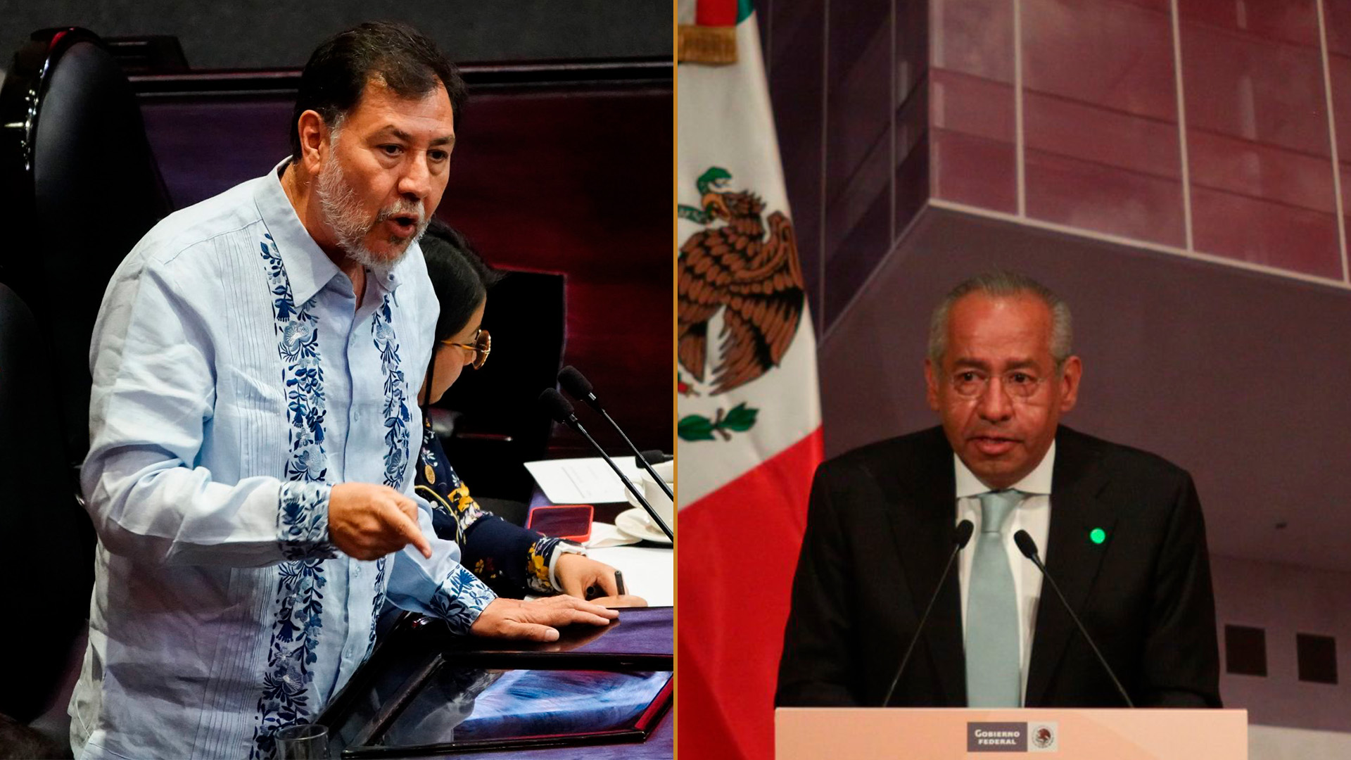 El legislador respondió a las palabras del exprocurador (Fotos: Cuartoscuro)