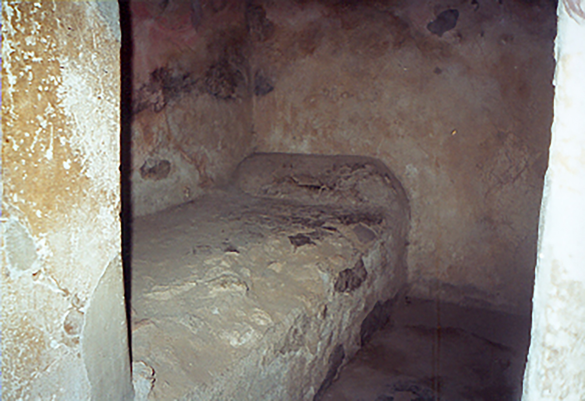 Celda de un lupanar, Pompeya, Antigua Roma