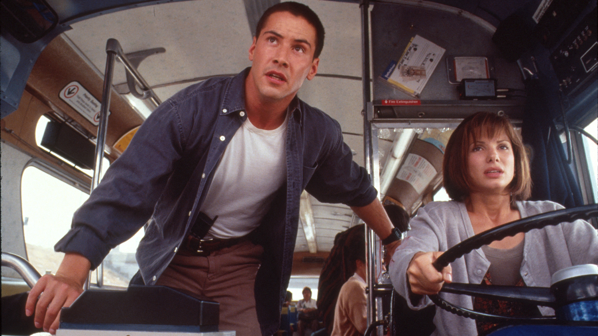 Speed  Speed   Year: 1994 - usa  Keanu Reeves, Sandra Bullock   Director: Jan de Bont
Archives du 7eme Art / Photo12 via AFP (The Grosby Group)