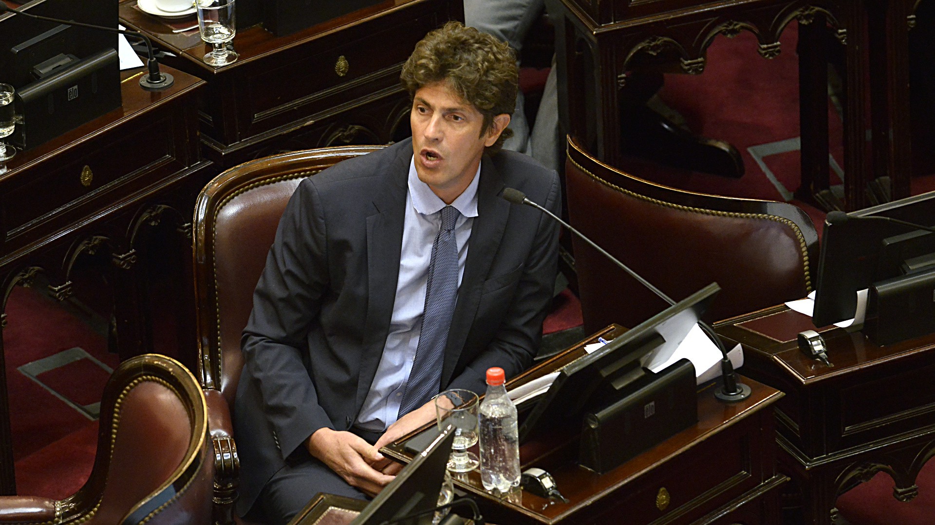 El senador Martín Lousteau (Gustavo Gavotti)