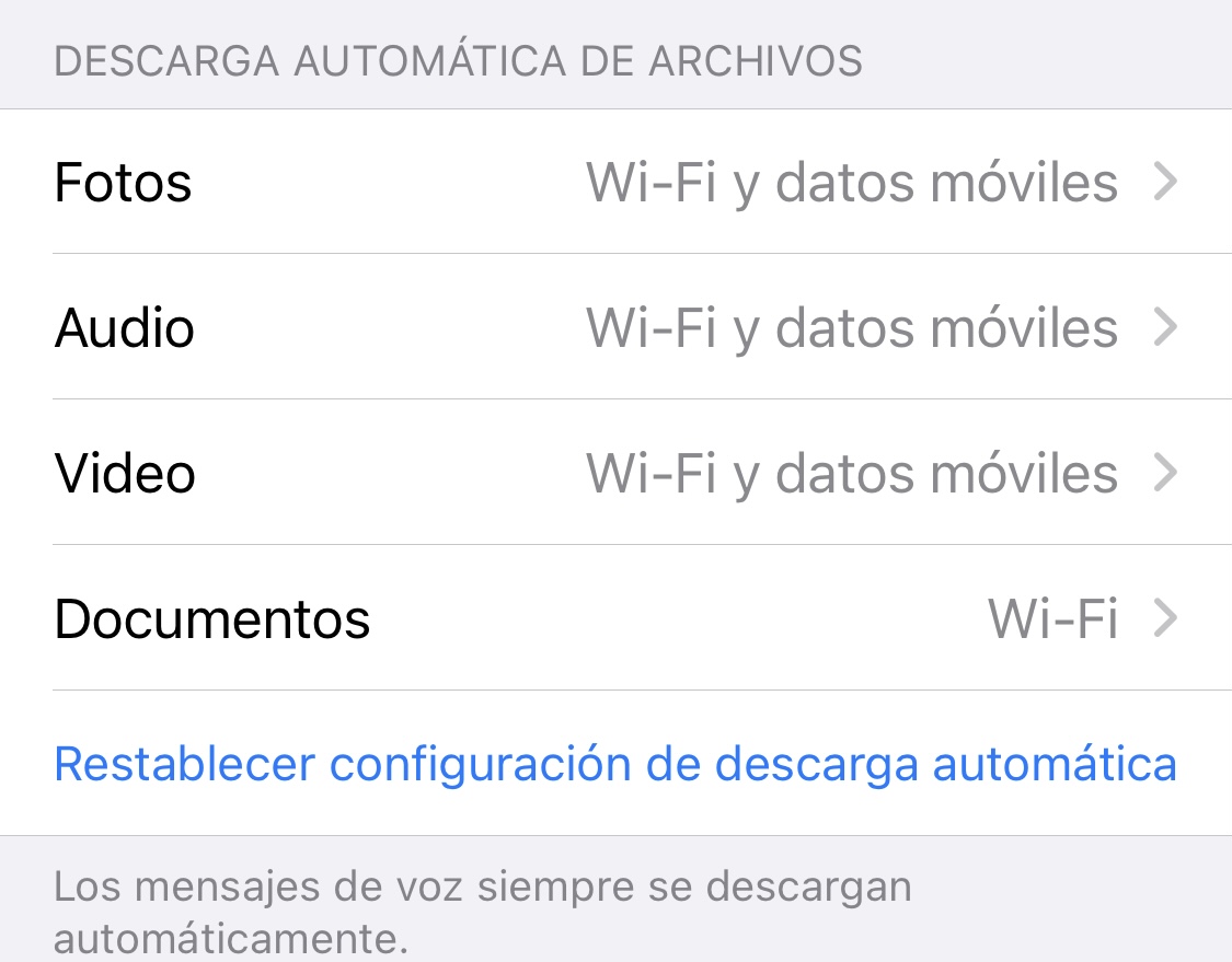 Ajustes para que los grupos de WhatsApp no sean molestos. (iPhone/WhatsApp/Jose Arana)