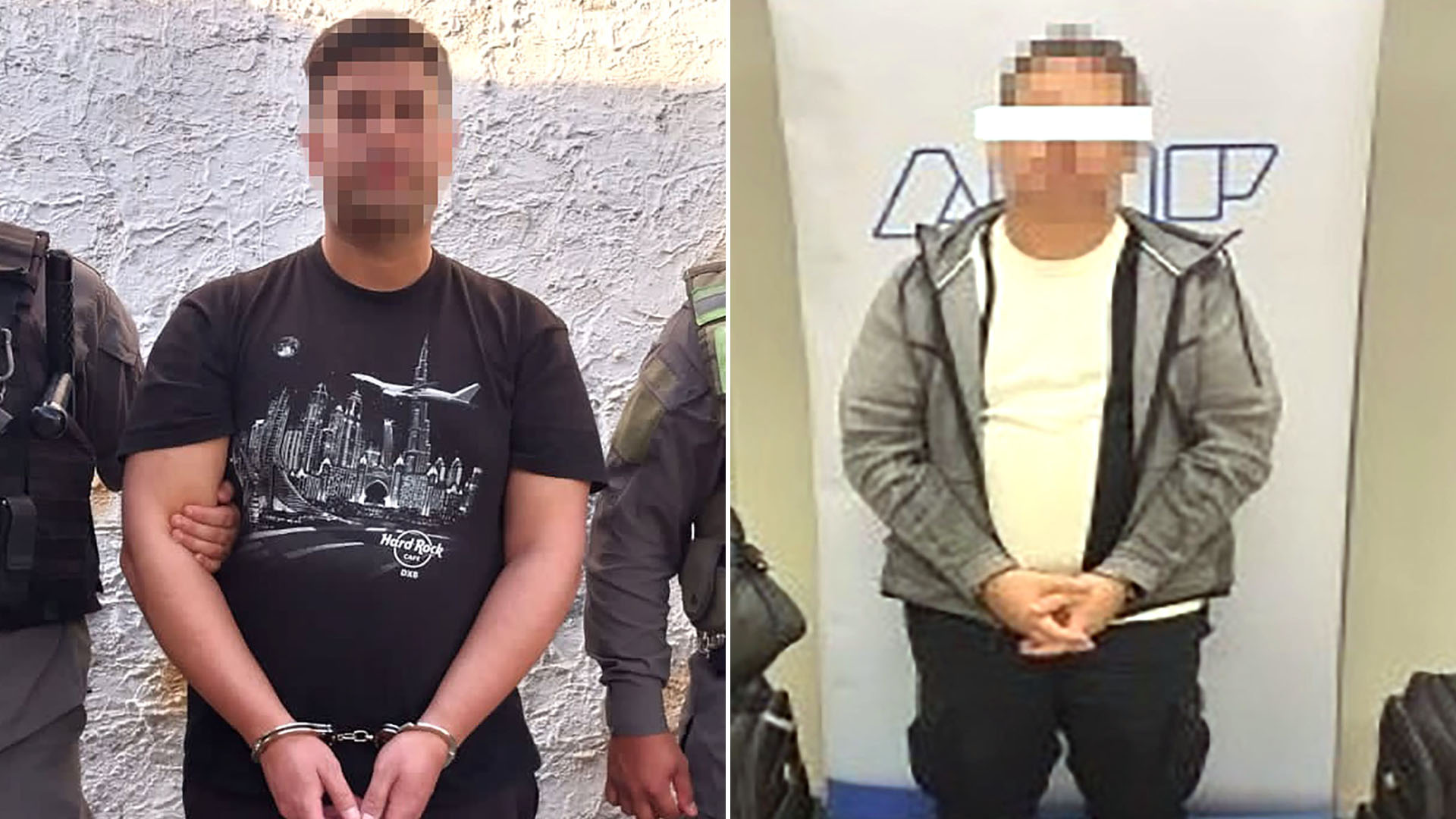 Ambos detenidos: Néstor Fabián Toledo y Pedro Daniel Correa