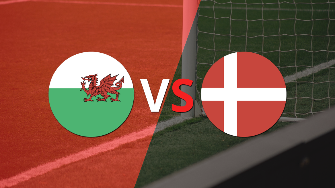 Doblete de Kasper Dolberg en la goleada de Dinamarca frente a Gales