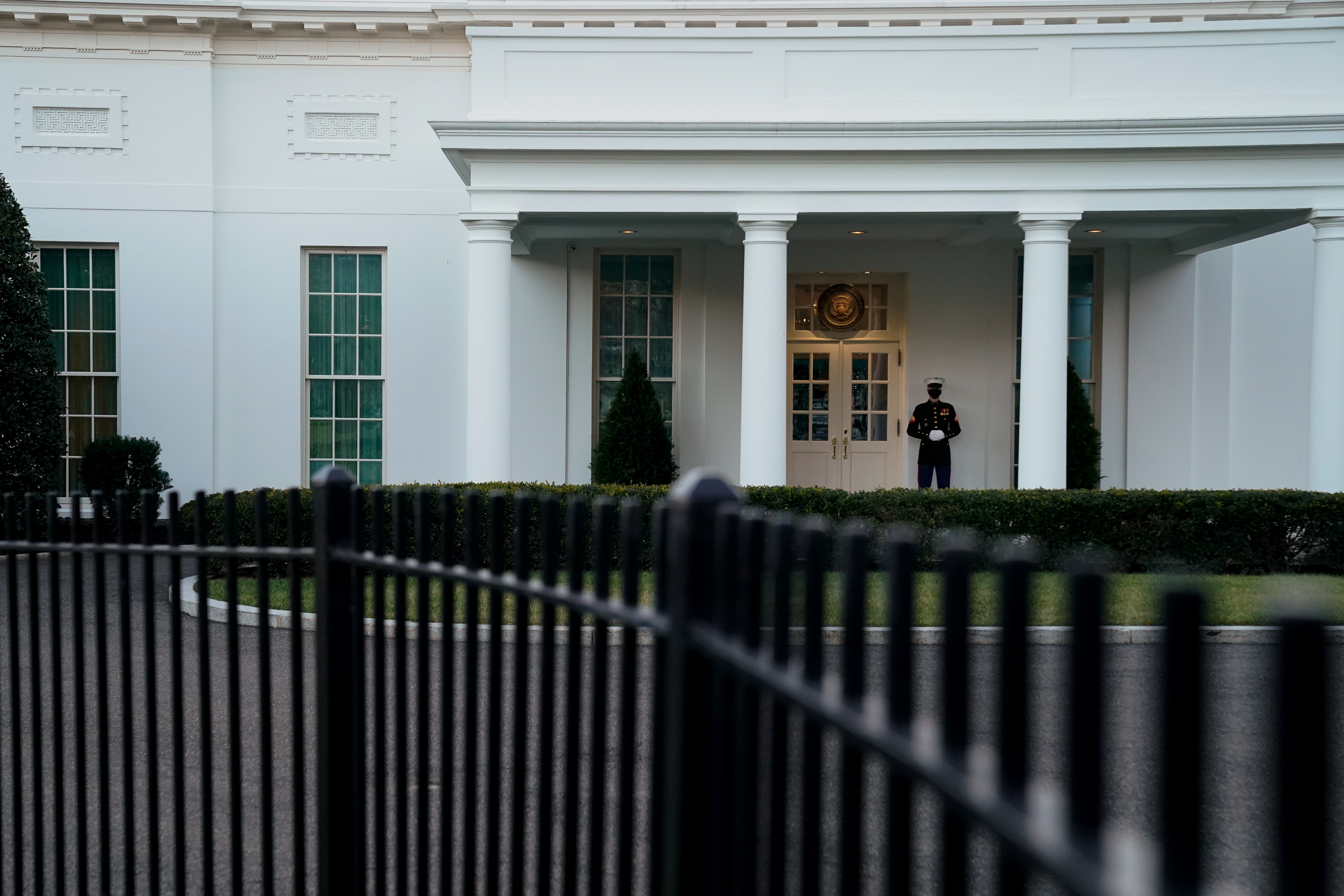 Entrada del Ala Oeste de la Casa Blanca (Reuters)