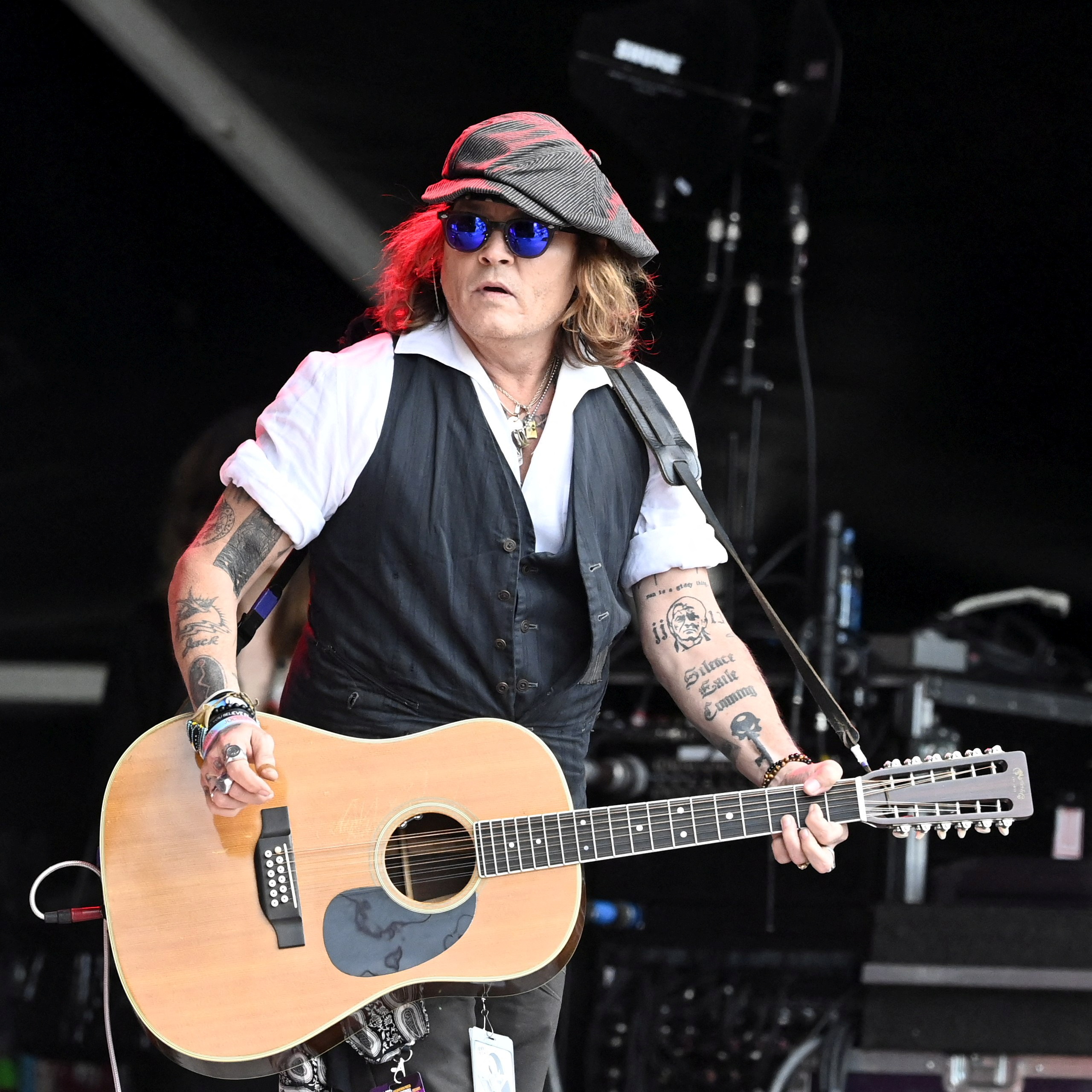 Johnny Depp, meanwhile, plans to release a rock album (Lehtikuva/Jussi Nukari via REUTERS)