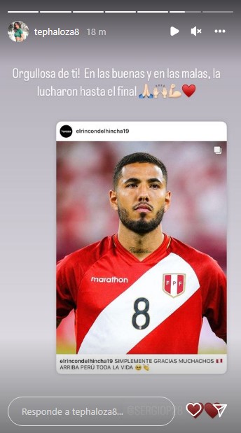 Tepha Loza manda mensaje a Sergio Peña. (Foto: Instagram)