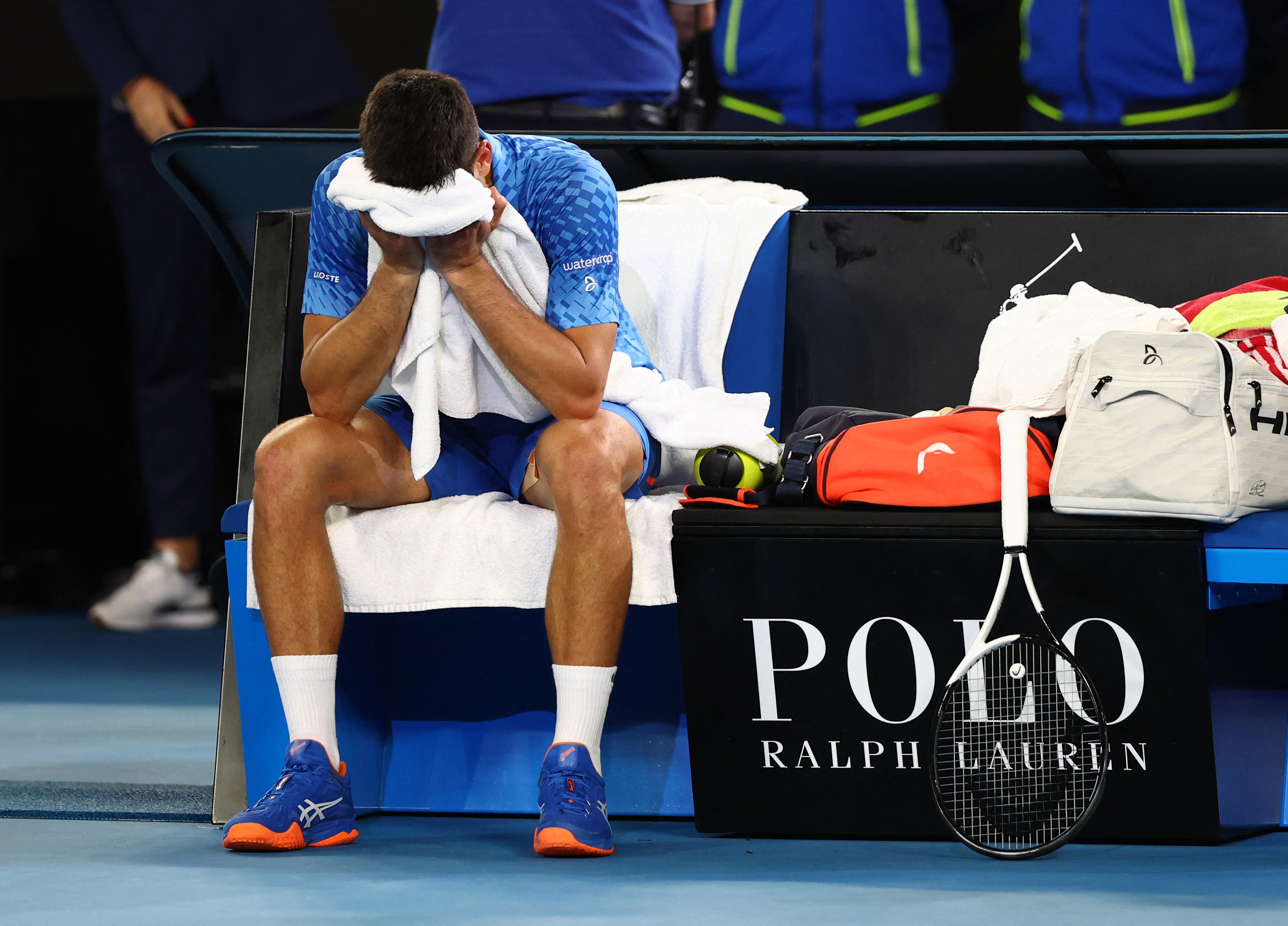Djokovic rompió en llanto tras consagrarse campeón (Reuters)