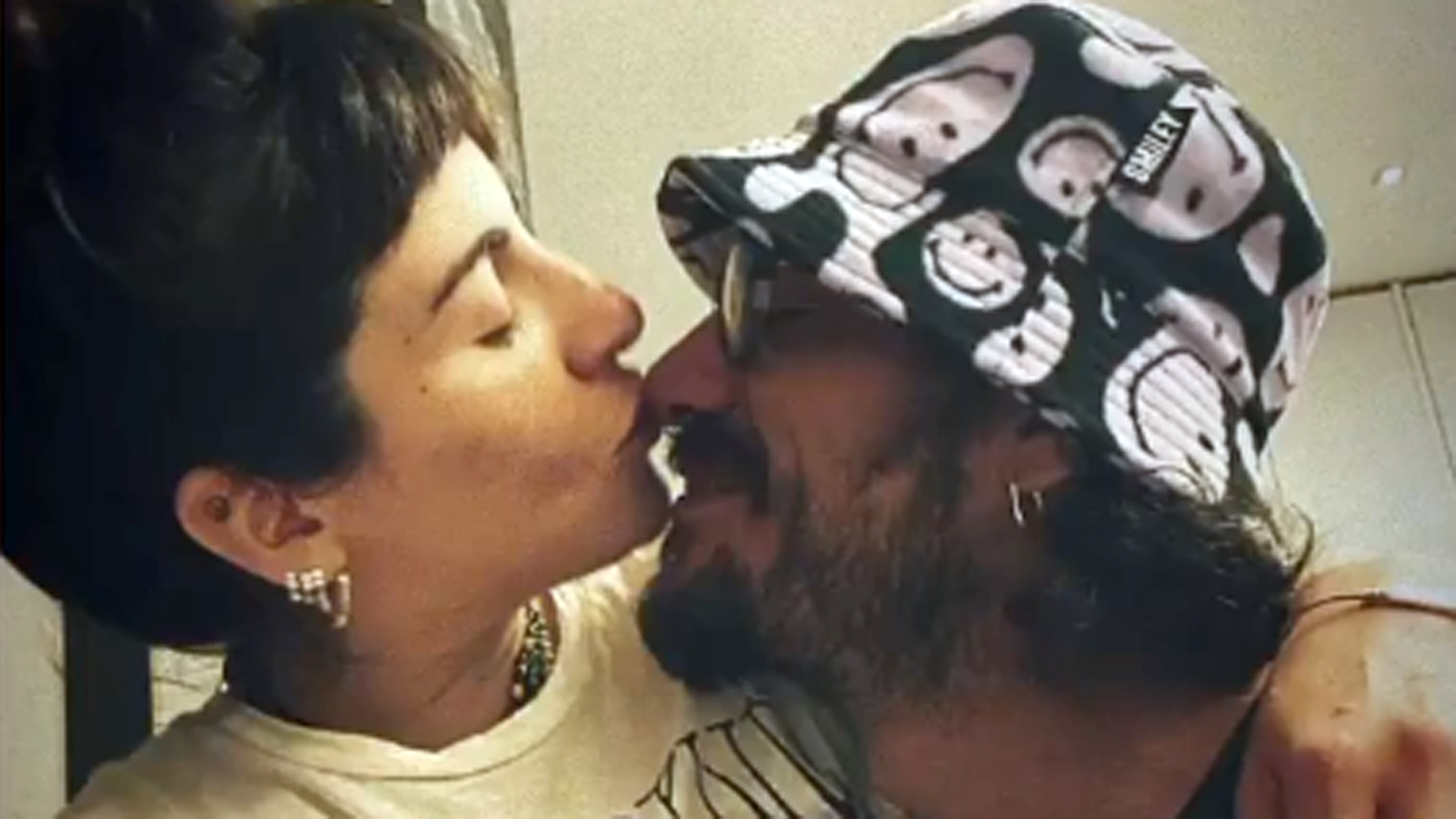 Gianinna Maradona y Daniel Osvaldo blanquearon su reconciliación