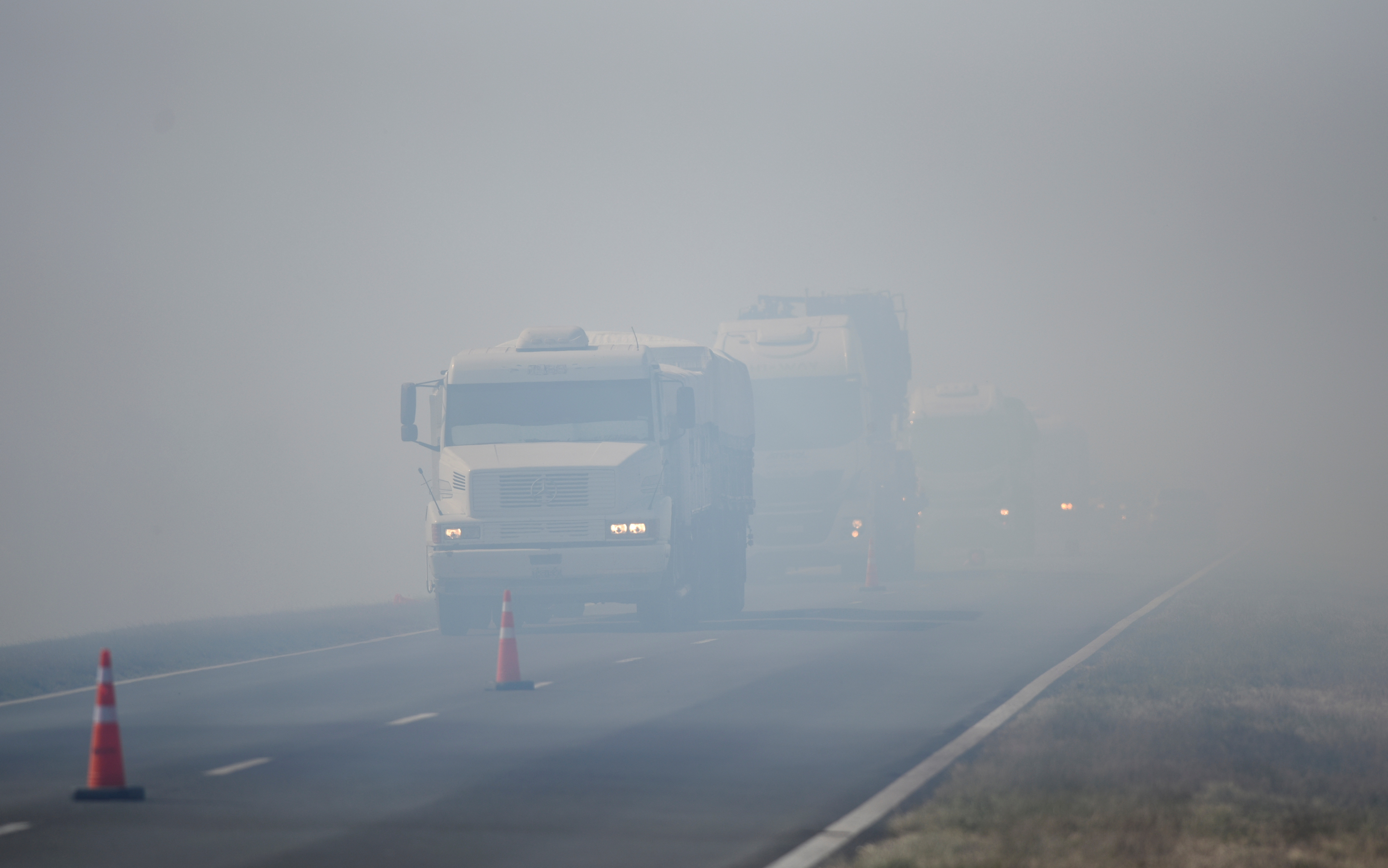 Una “nube” de humo por los incendios del Delta afecta a la provincia de Buenos Aires