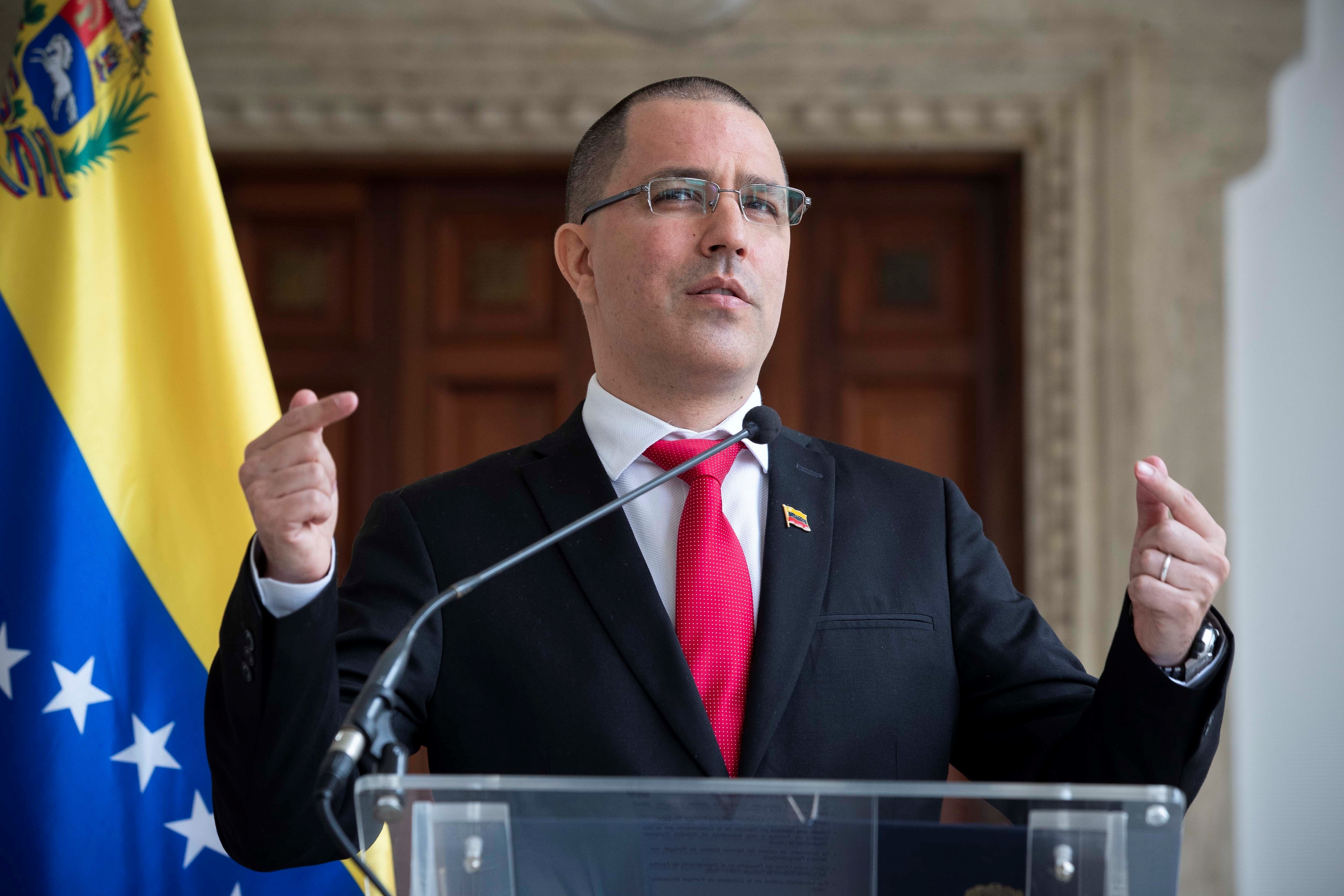 Jorge Arreaza será el candidato a gobernador de Barinas por el chavismo (EFE/Rayner Peña)